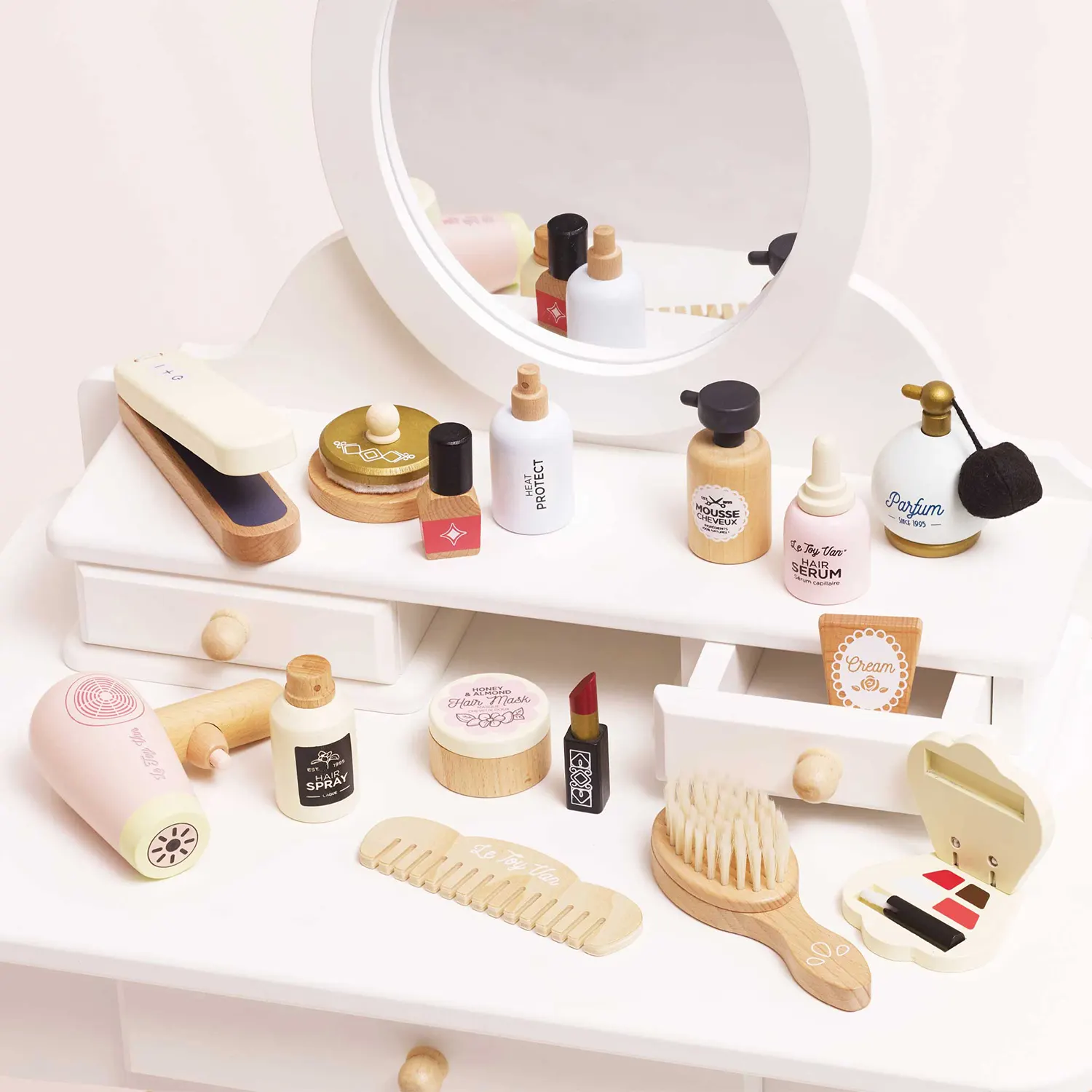 Hair Care & Straighteners Set / Frisier- und Pflegeset-Le Toy Van (LTV)