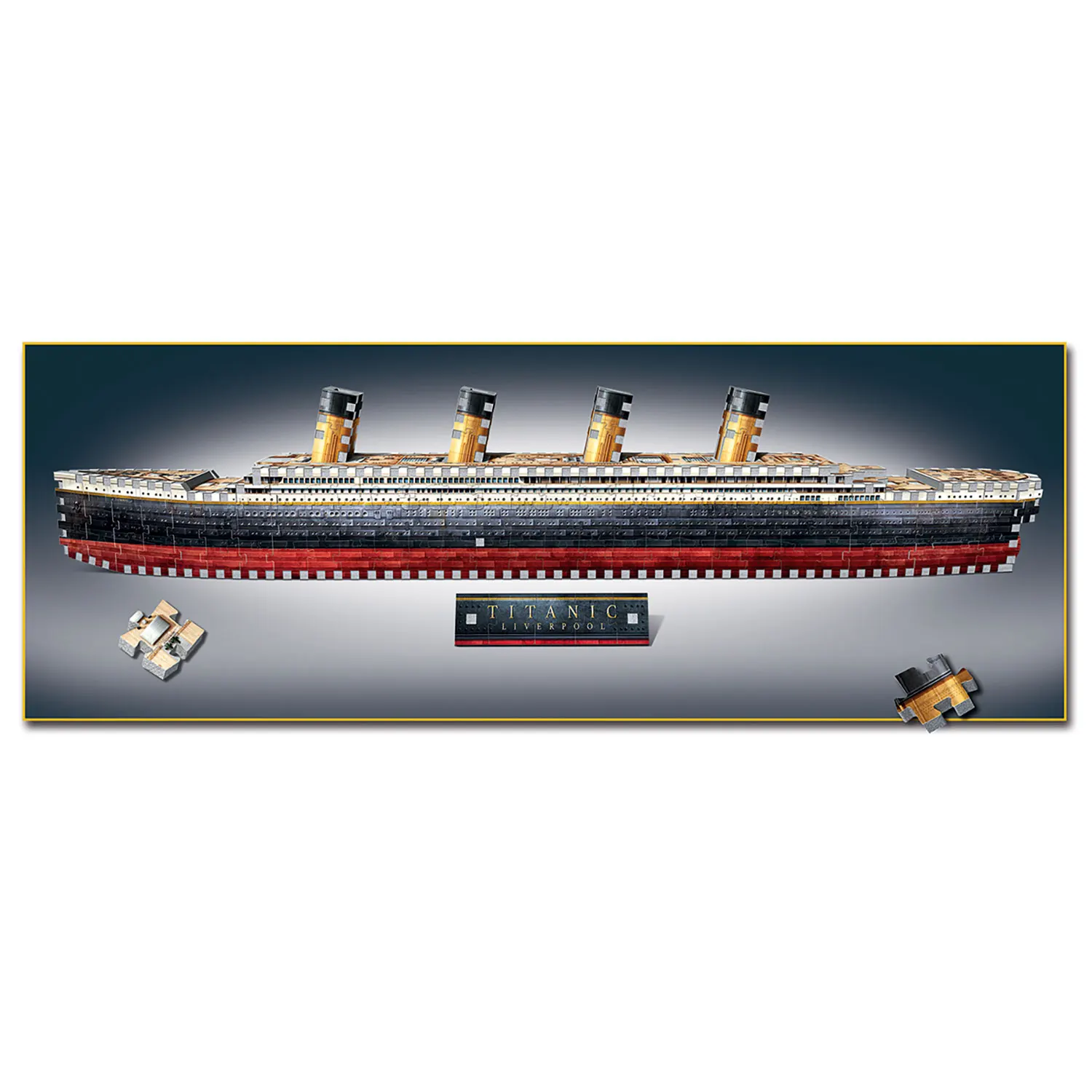 Titanic (440 Teile) - 3D-Puzzle-Wrebbit-3D Puzzles