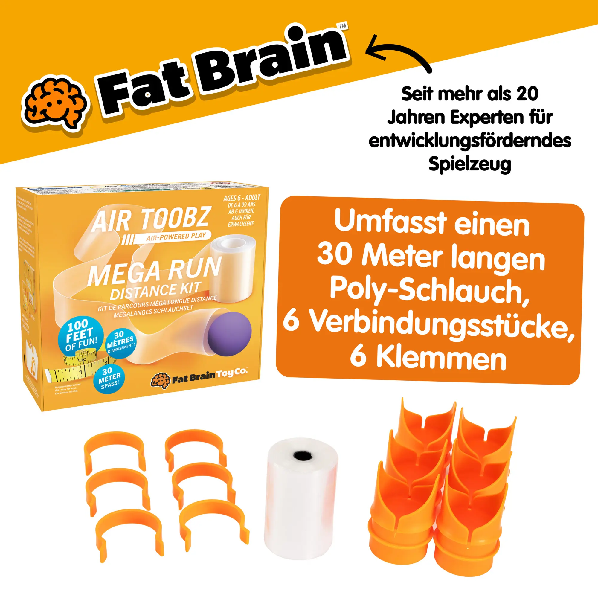 Air Toobz Mega Run Distance Kit 30 Meter Schlauchfolie-TOMY