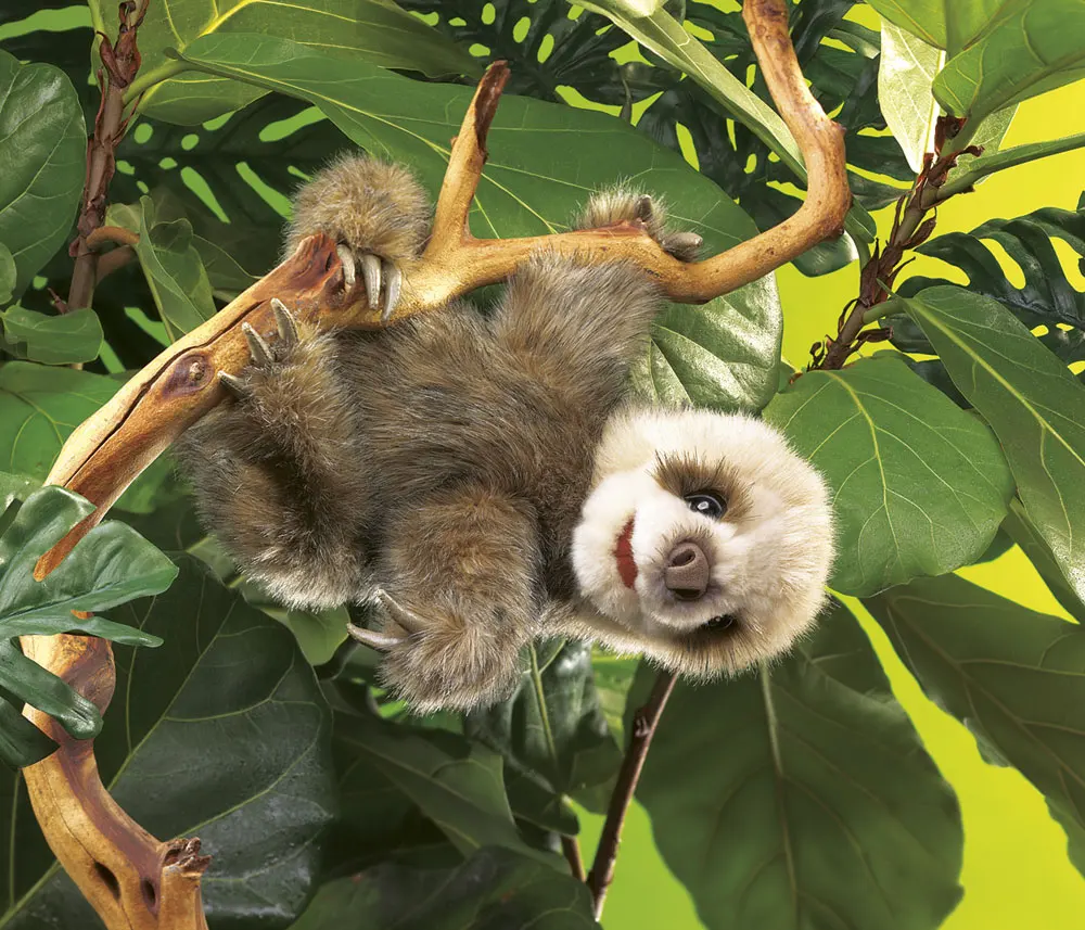 Faultierbaby / Baby Sloth-Folkmanis® Puppets