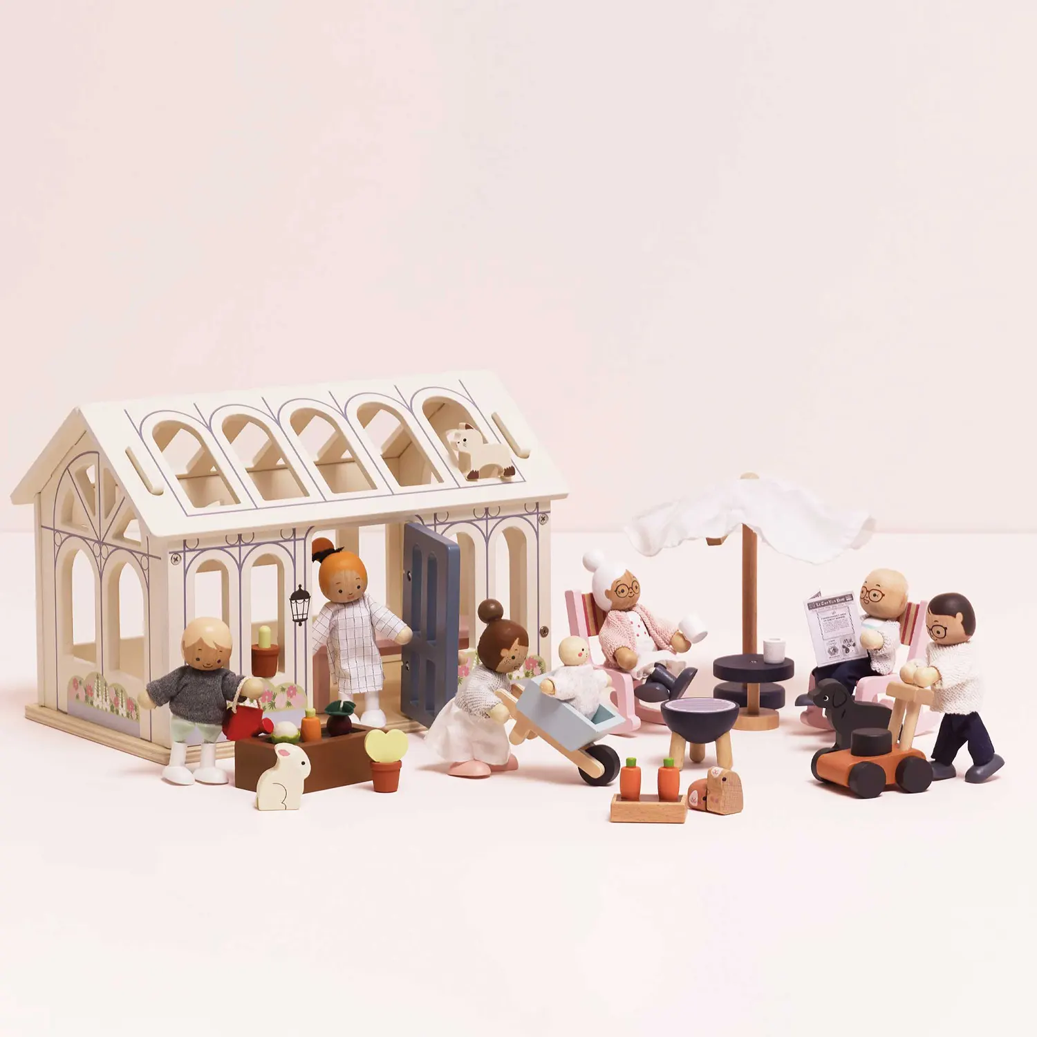 Spielset Wintergarten für Puppenhaus / Dolls House Conservatory Playset-Le Toy Van (LTV)