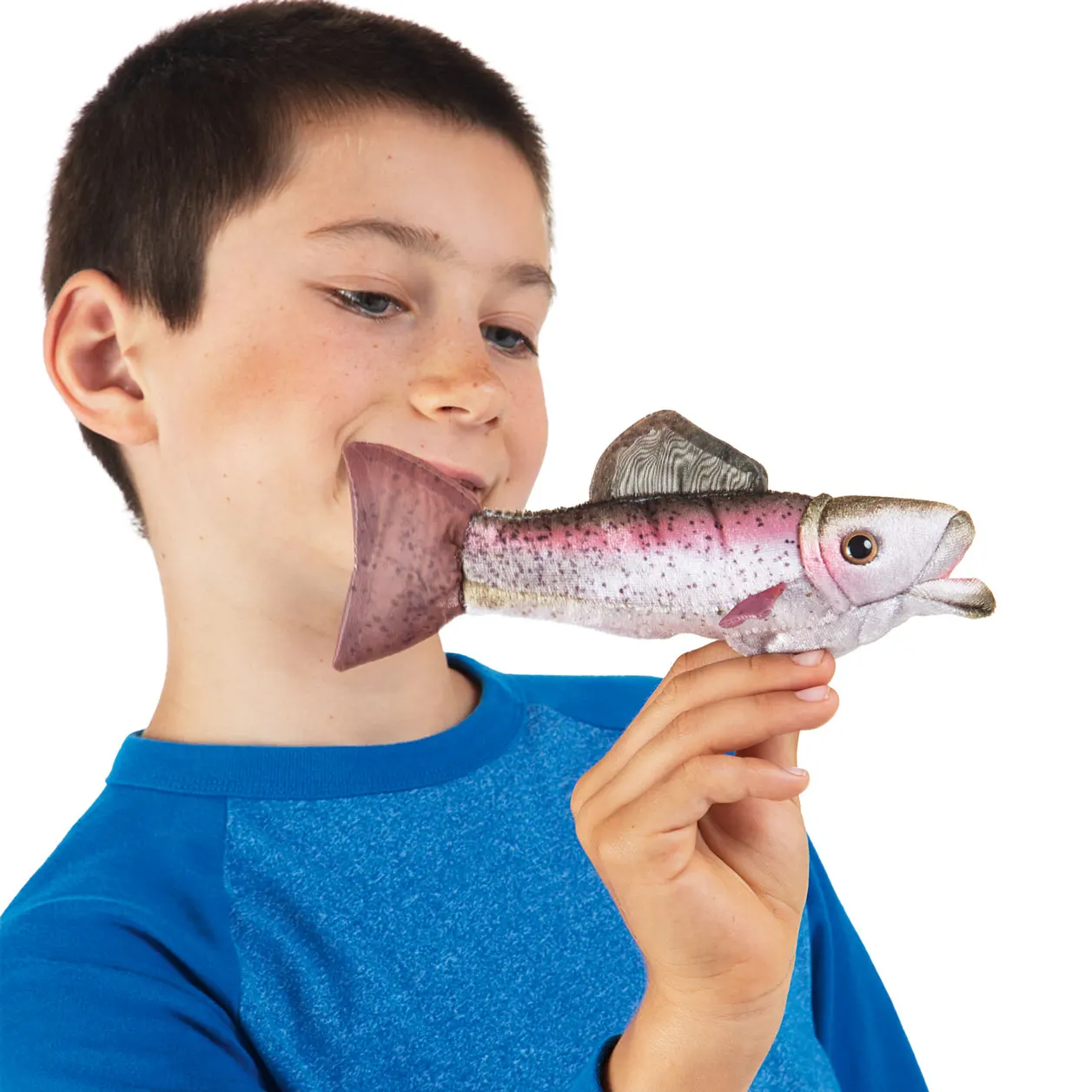 Mini Regenbogenforelle/ Mini Rainbow Trout-Folkmanis® Puppets