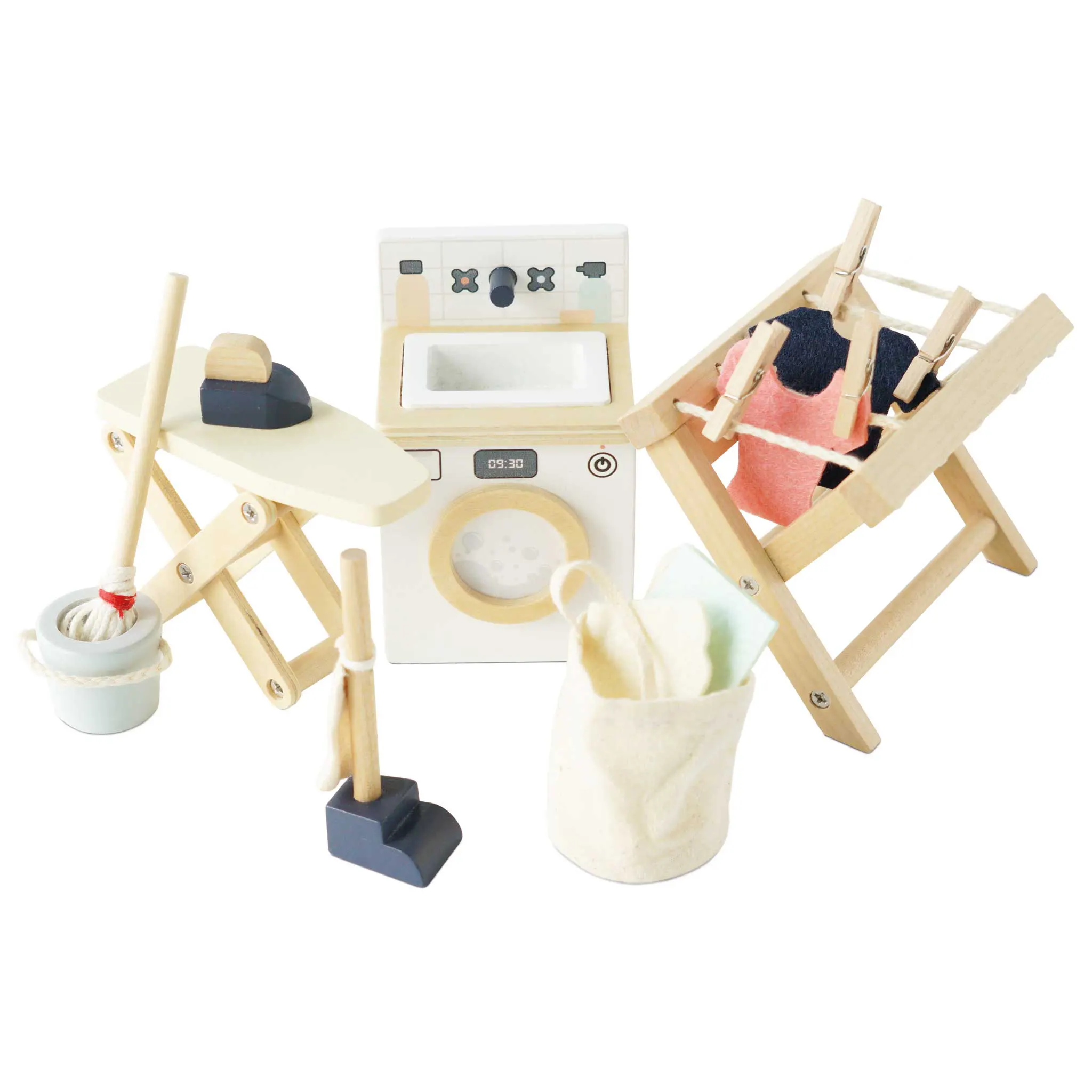 Waschküchen Set / Wooden Dolls House Laundry Room-Le Toy Van (LTV)