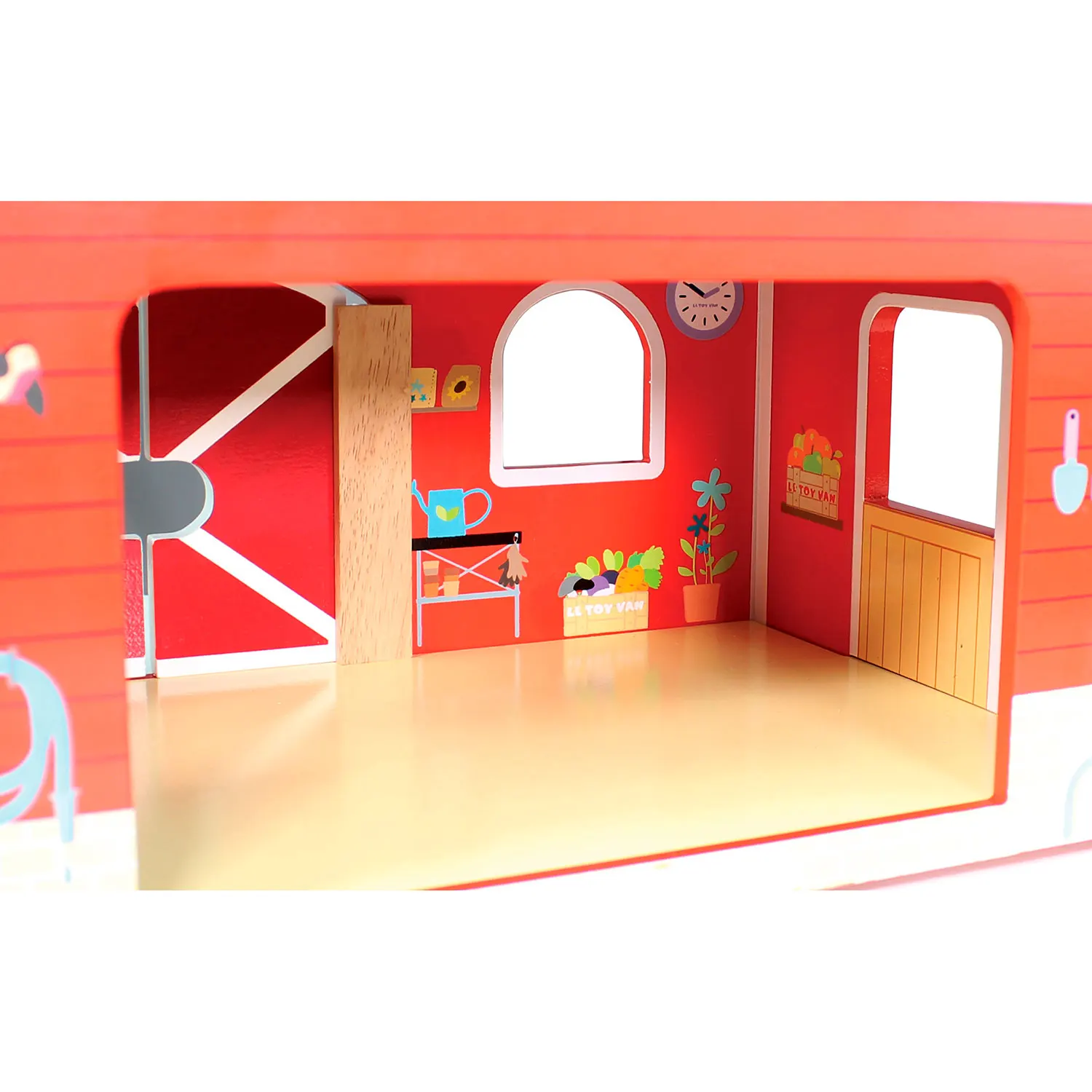 Rote Scheune / Farmyard Animal Barn-Le Toy Van (LTV)