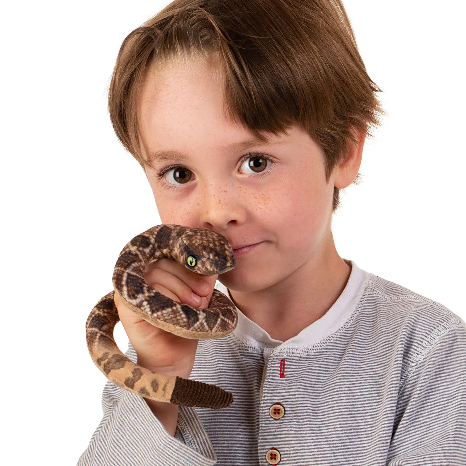 Mini Klapperschlange / Mini Rattlesnake-Folkmanis® Puppets