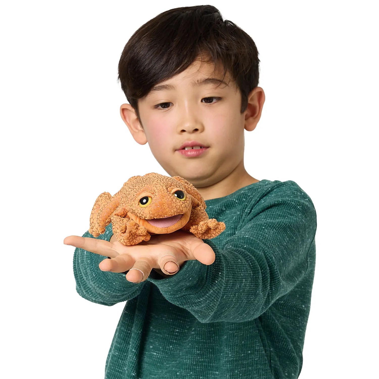Mini Toad / Mini Kröte-Folkmanis® Handpuppen