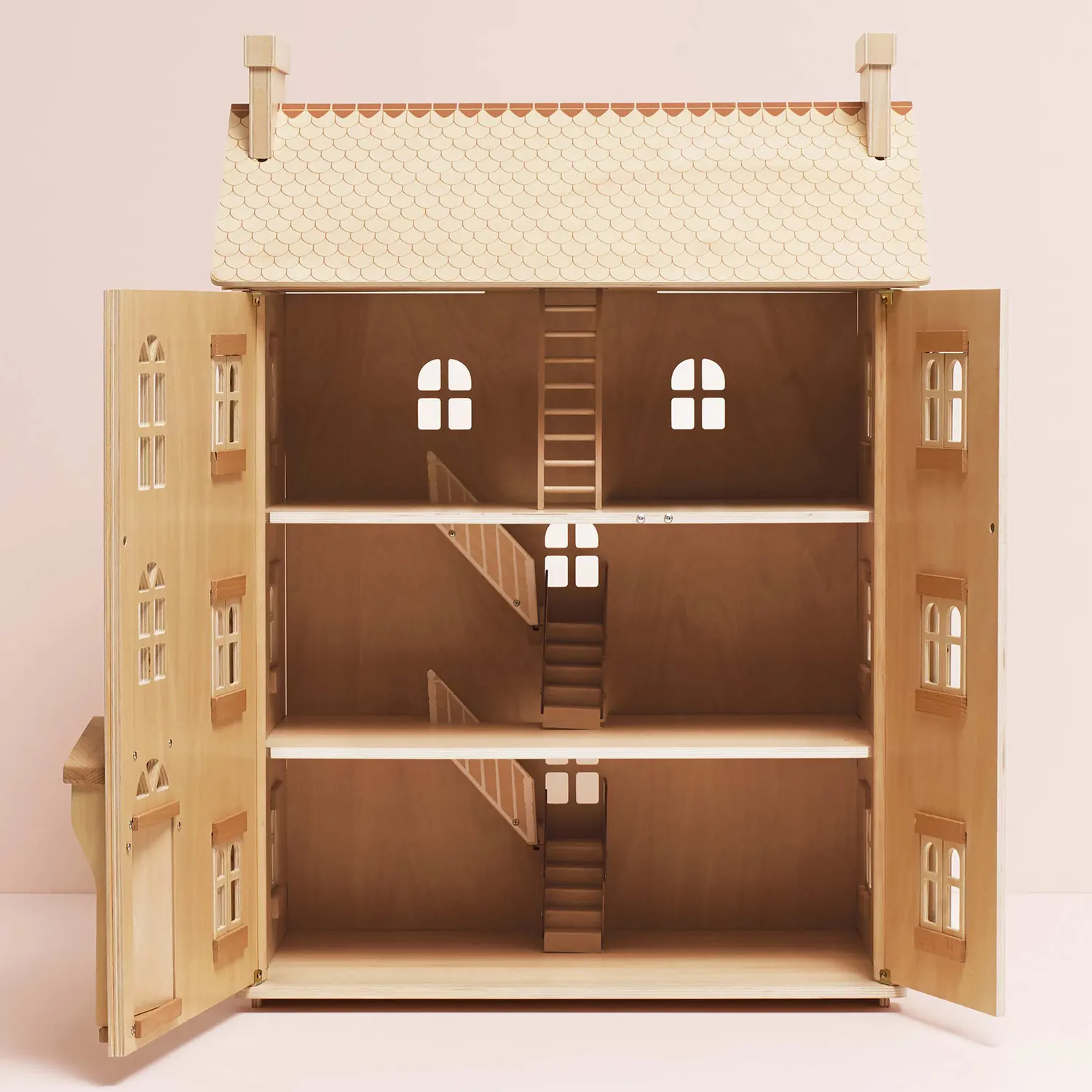 Puppenhaus Natur / Natural Wood Doll House-Le Toy Van (LTV)