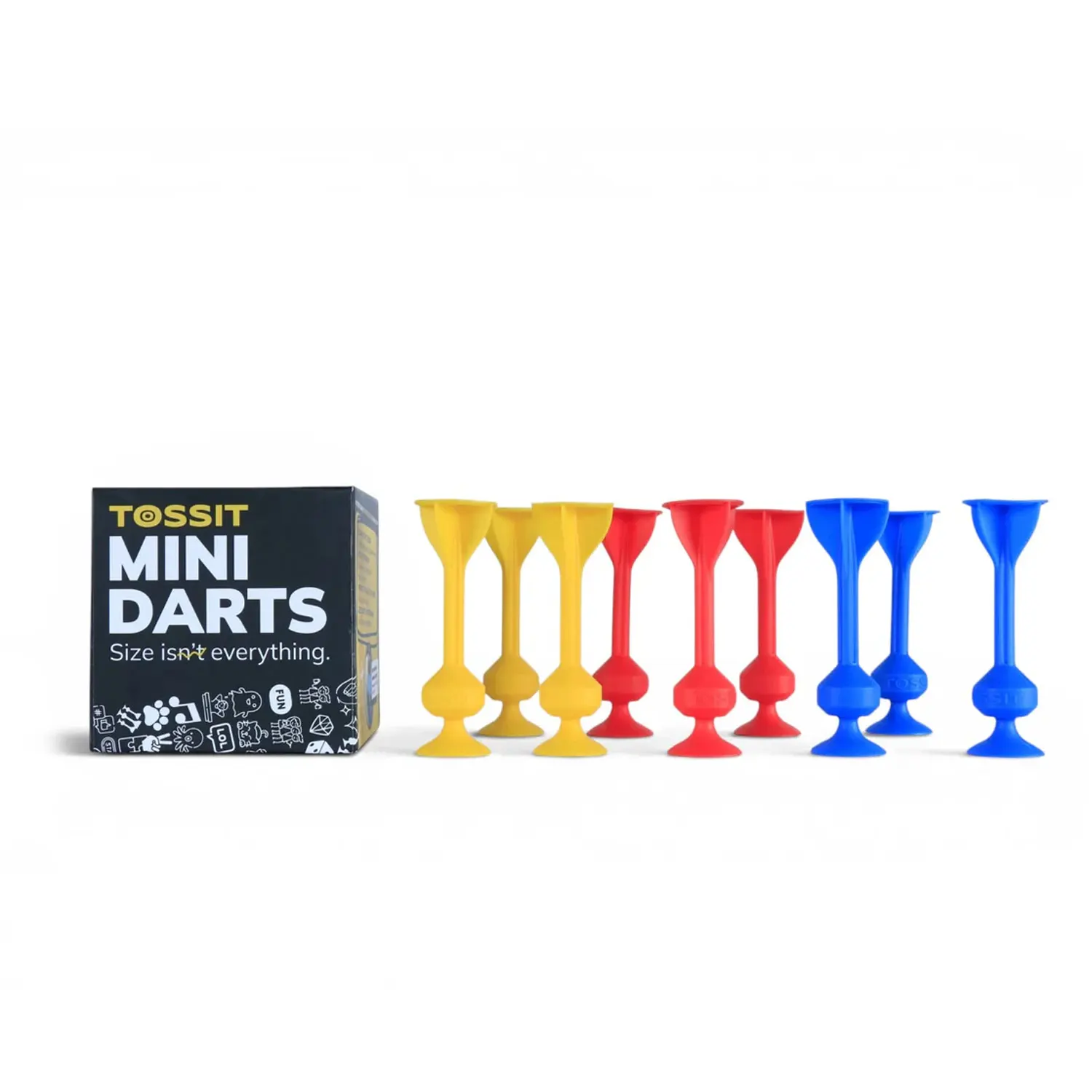 TOSSIT Mini Darts - Red Blue Yellow-TOSSIT®