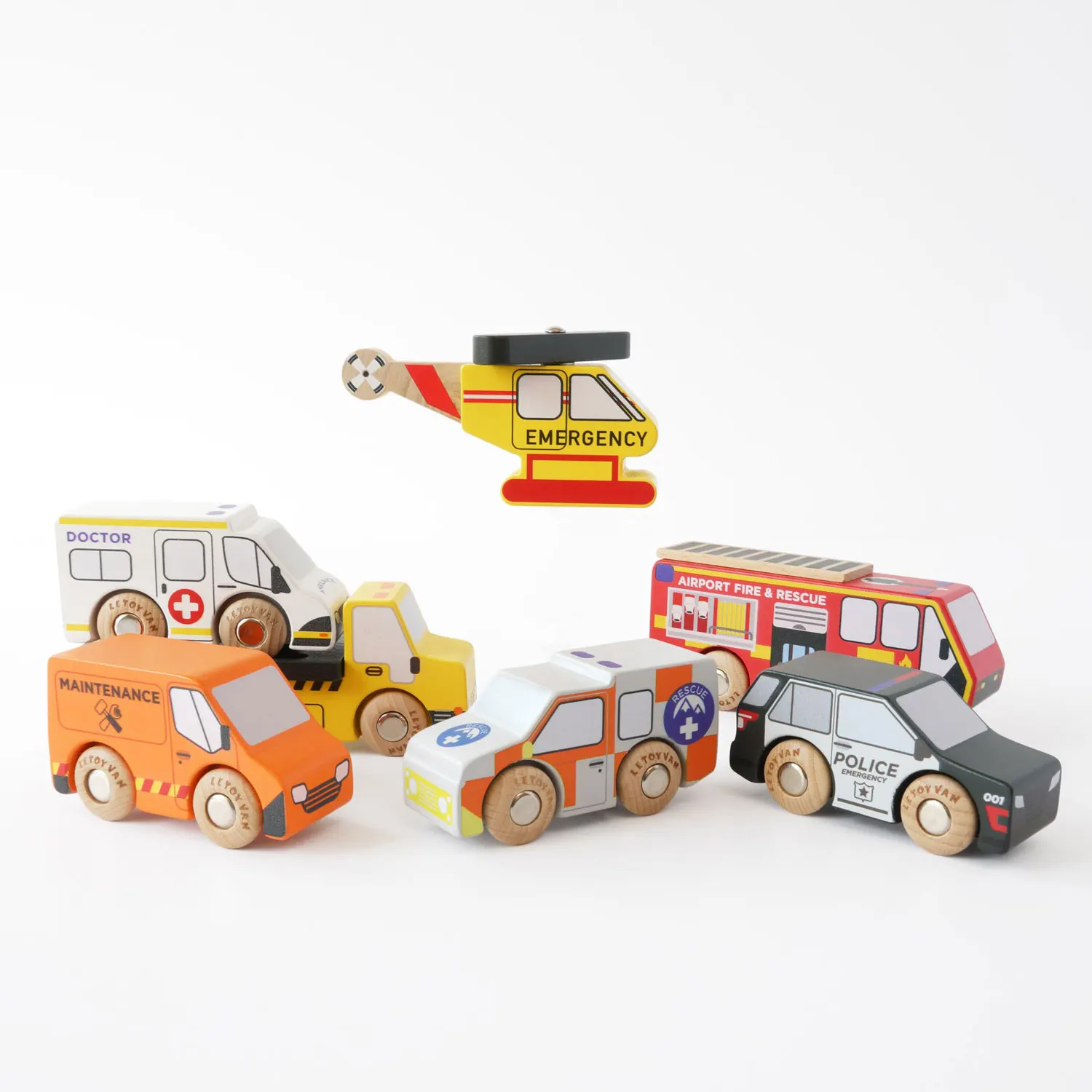Rettungsfahreuge / Emergency Rescue Vehicles-Le Toy Van (LTV)