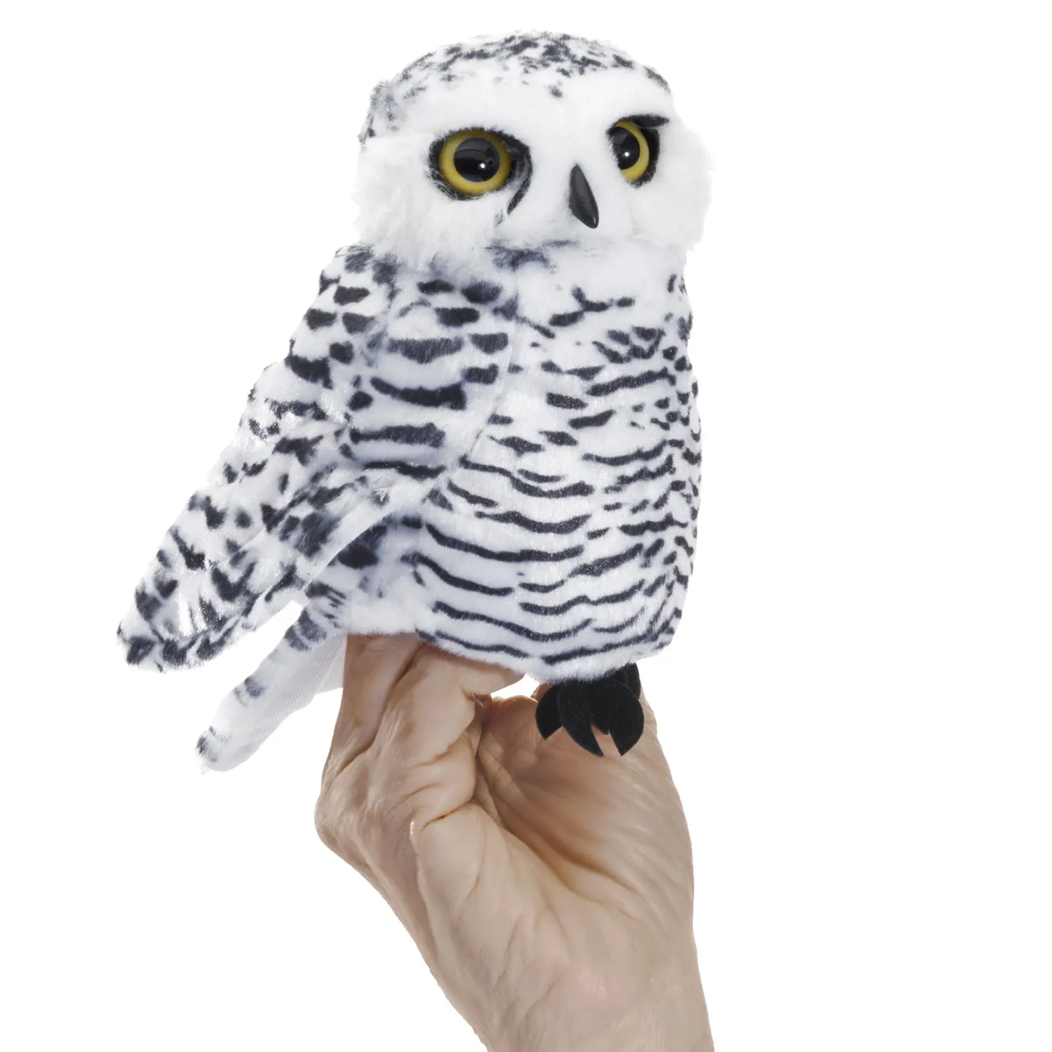 Small Snowy Owl / Kleine Schnee-Eule-Folkmanis® Puppets
