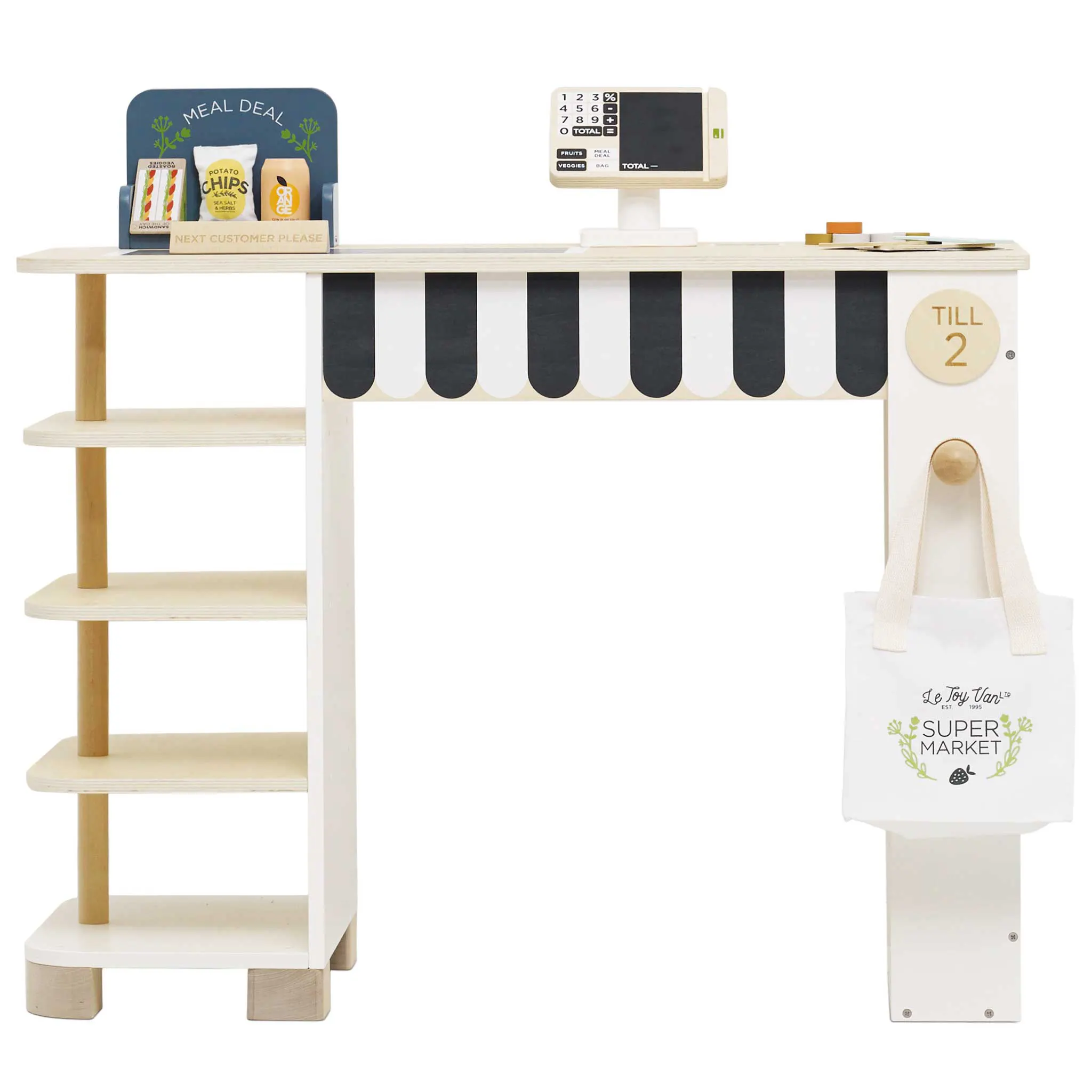 Supermarktkasse & Zubehör / Supermarket Till Checkout & Accessories-Le Toy Van (LTV)
