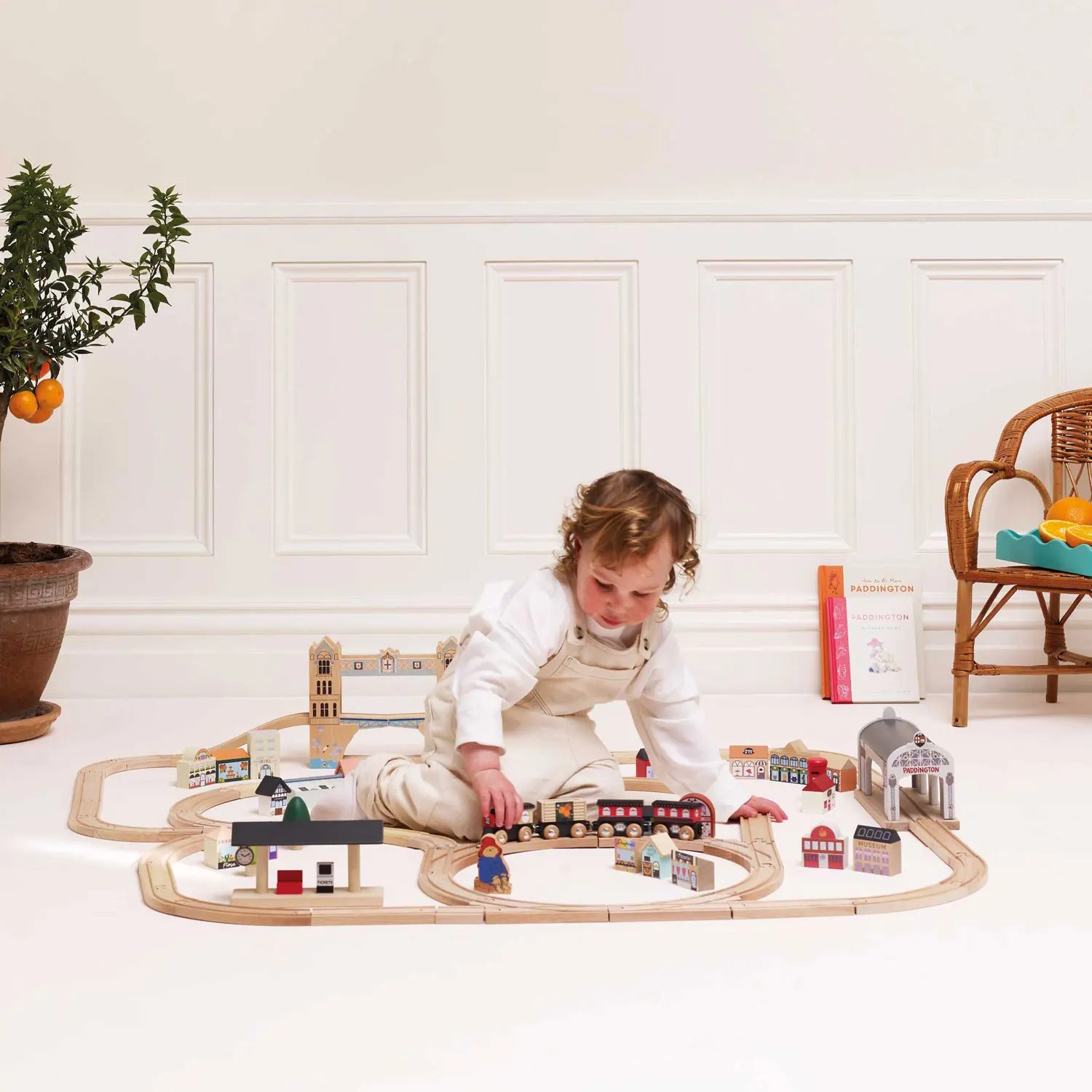 Paddington Wooden Train Set