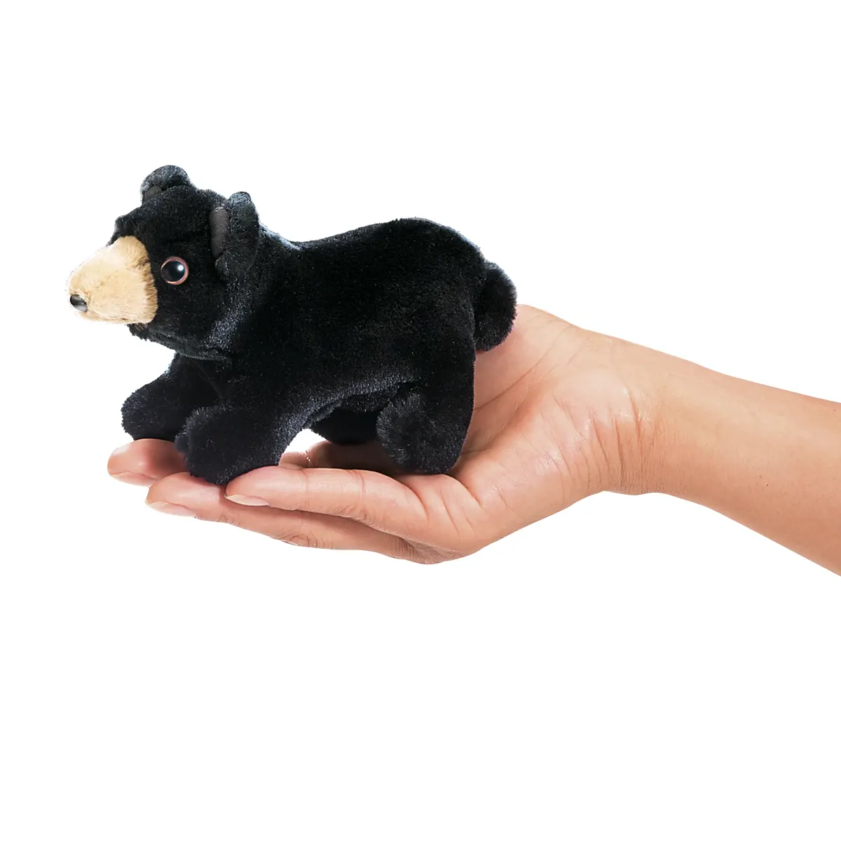 Mini Schwarzbär / Mini Black Bear-Folkmanis® Puppets