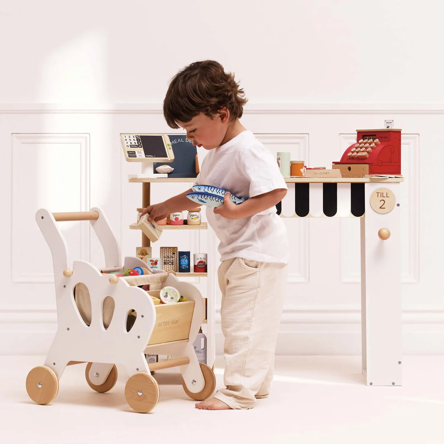Registrierkasse / Shop Till - Cash Register & Money-Le Toy Van (LTV)