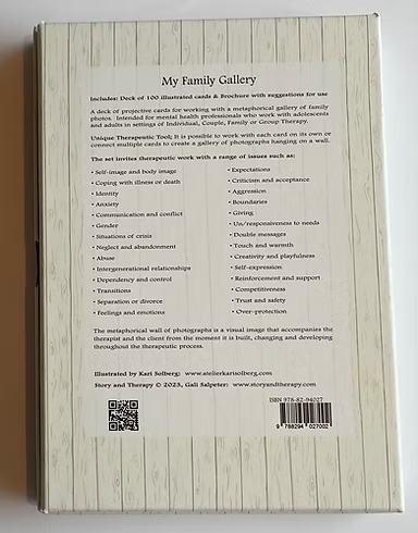 My Family Gallery - die Familiengalerie Therapeutischen Kartenspiel-Story & Therapy