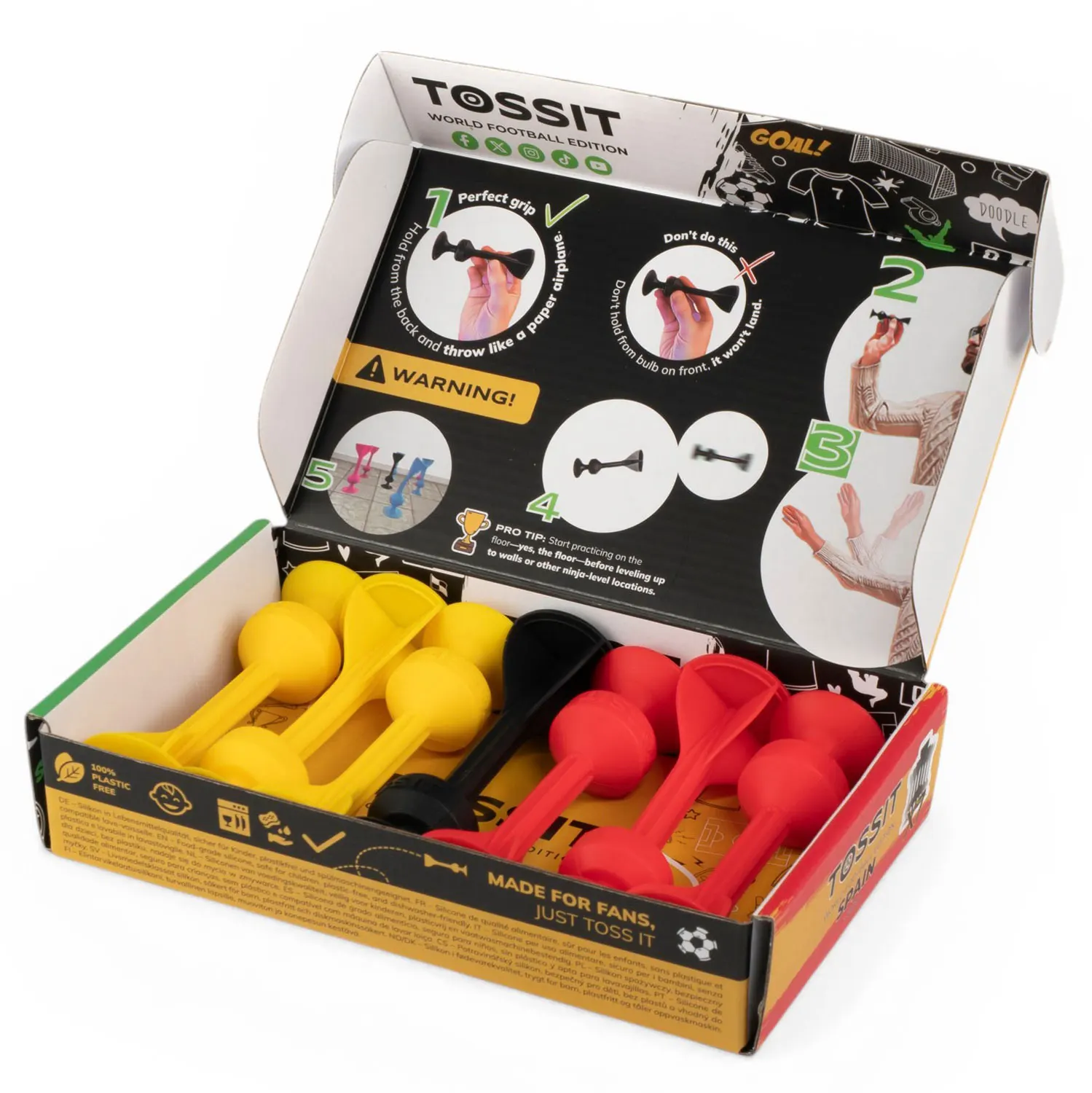 SPAIN - TOSSIT Starter Pack - World Football Edition-TOSSIT®