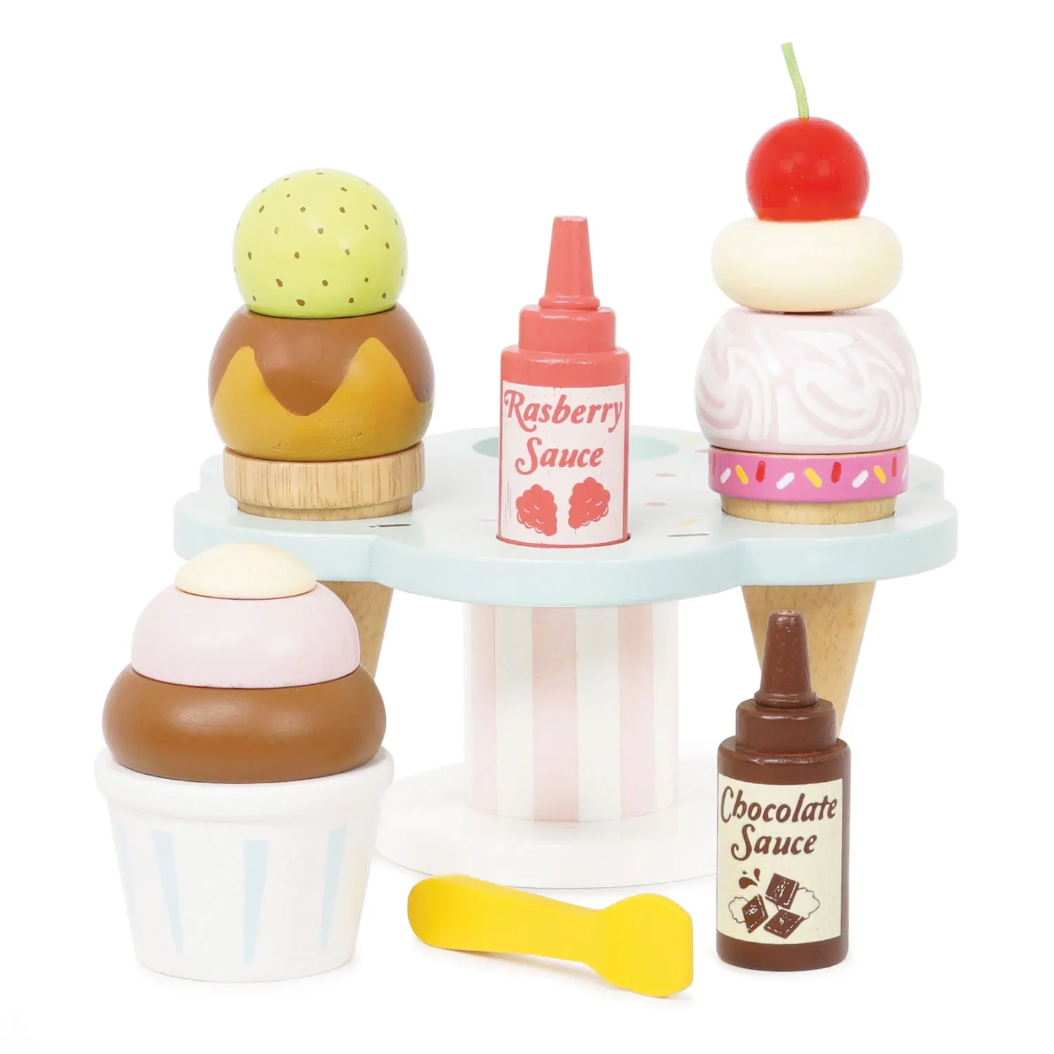 Carlos Eisständer / Wooden Ice Cream Stand & Toppings