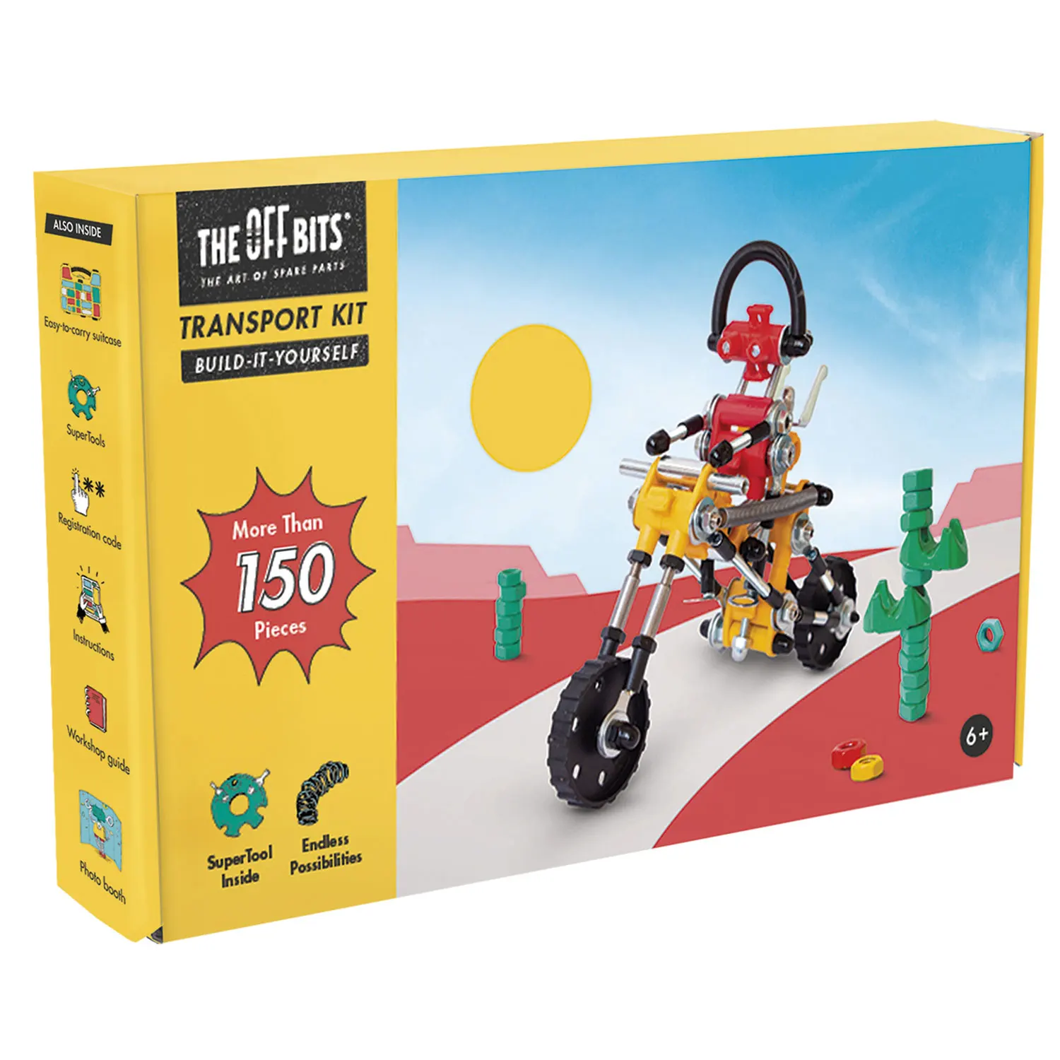 RiderBit, Biker, more than 150 parts-TheOffbits