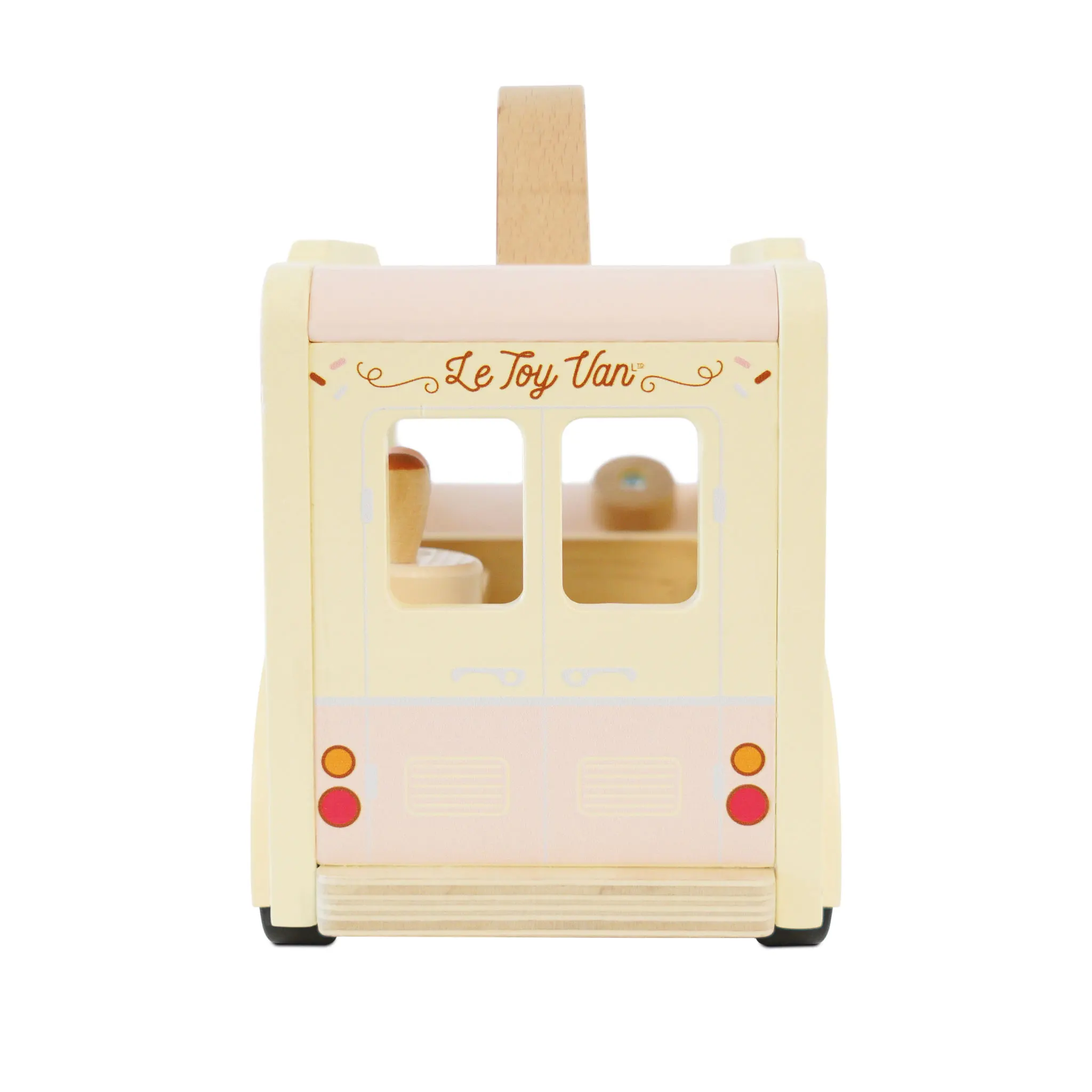 Eiscremewagen / Wooden Ice Cream Van (New Look)-Le Toy Van (LTV)