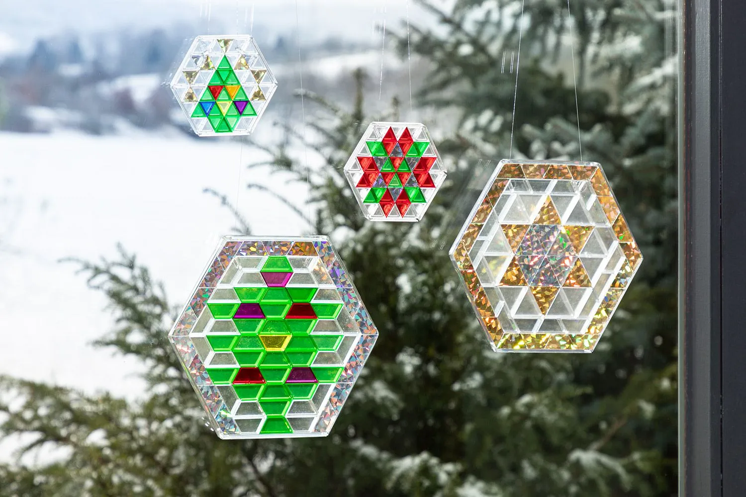 Dusyma Prismo-Dreiecke transparent-DUSYMA