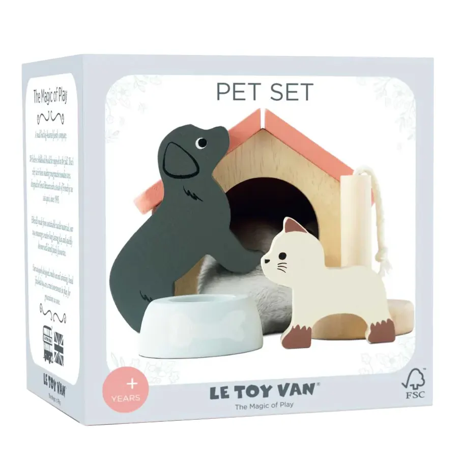 Haustier Set / Dolls House Pet Set (New Look)-Le Toy Van (LTV)