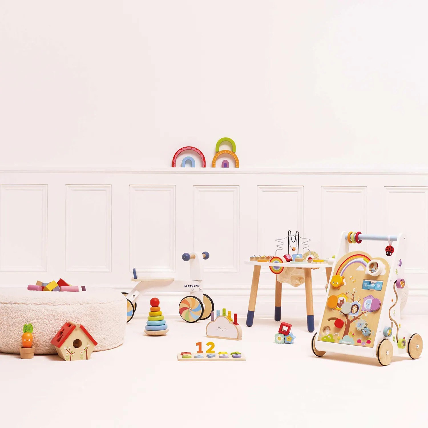 Regenbogen Tunnel Spielzeug / Rainbow Tunnel Toy (New Look)-Le Toy Van (LTV)