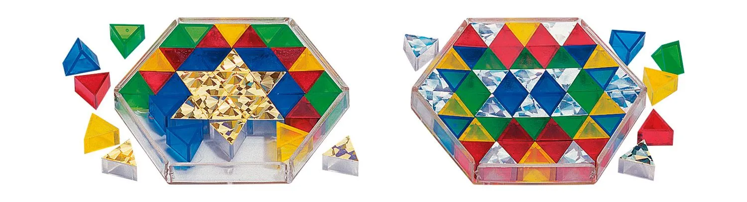 Dusyma Prismo-Dreiecke transparent-DUSYMA