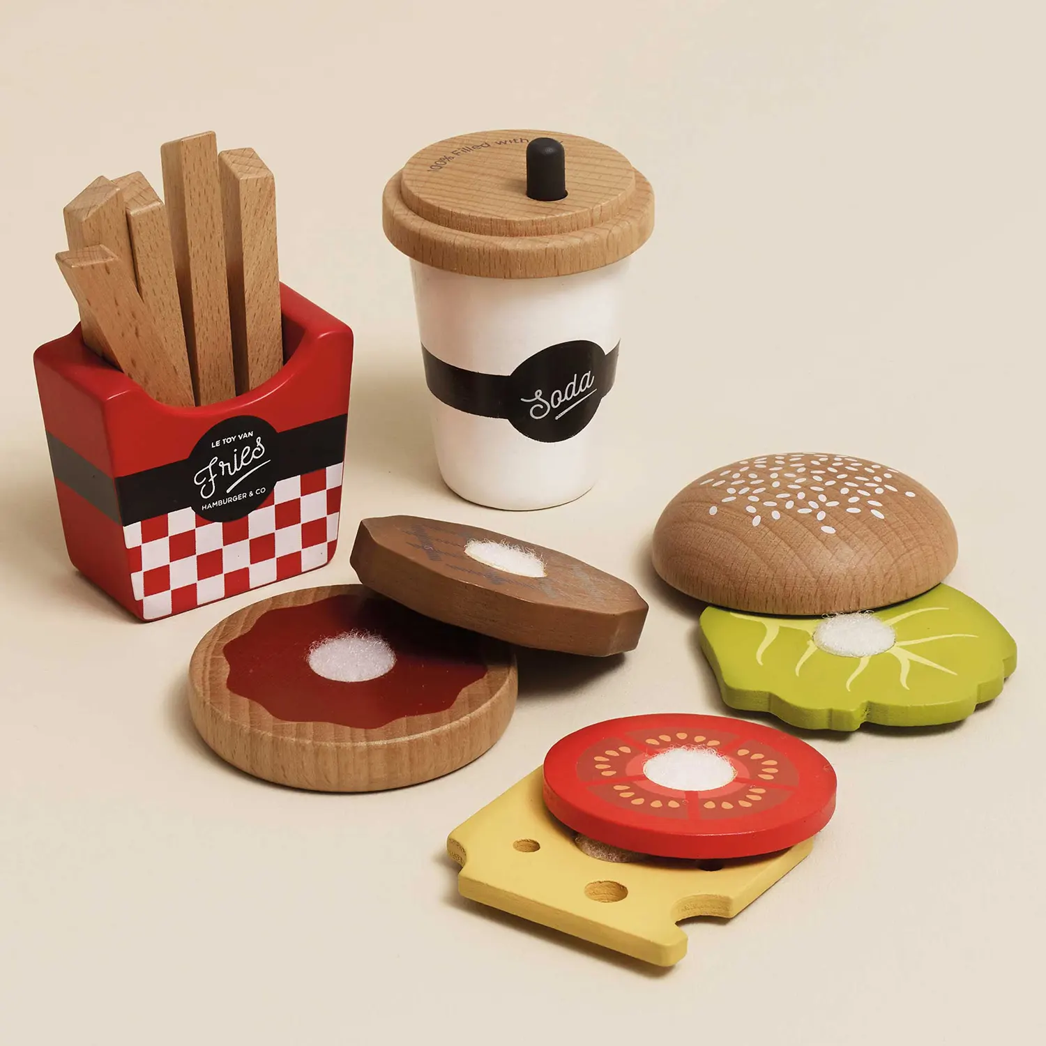Gourmet Hamburger Set-Le Toy Van (LTV)