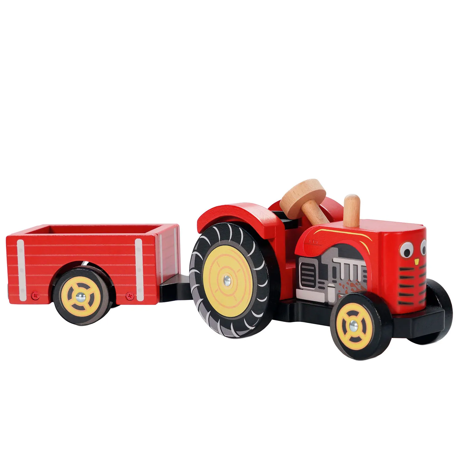 Roter Traktor / Farmyard Tractor, Trailer