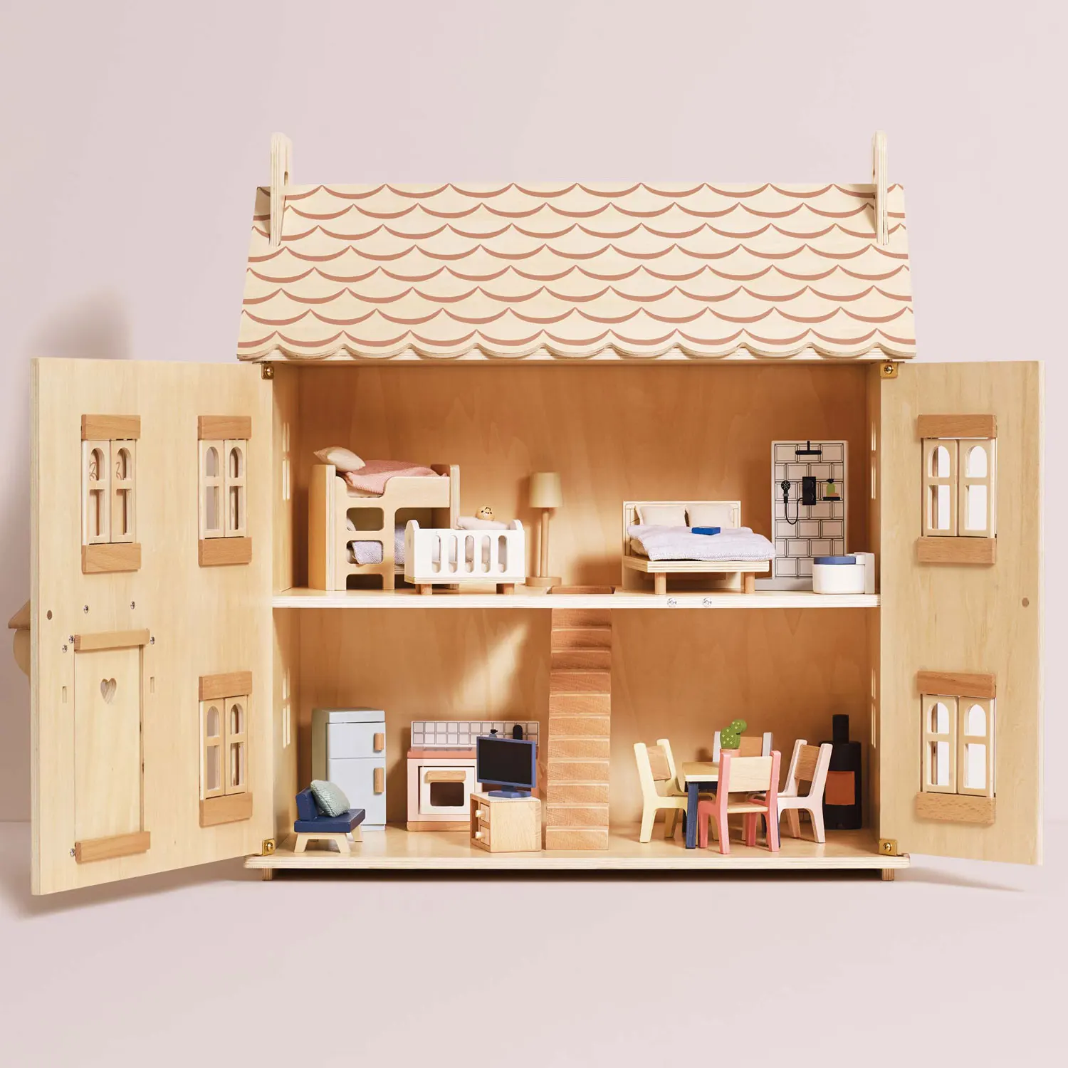 Marie’s Natural Wood Dolls House