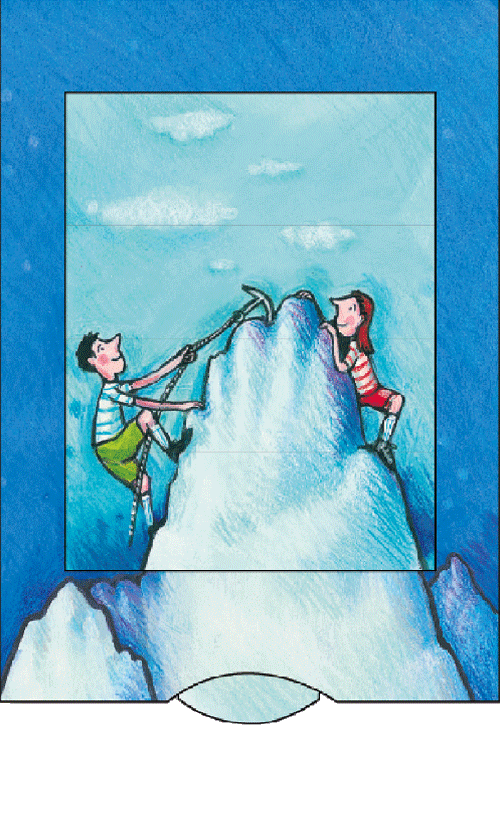 Lebende Karte EK52 Gipfelstürmer-Bärenpresse