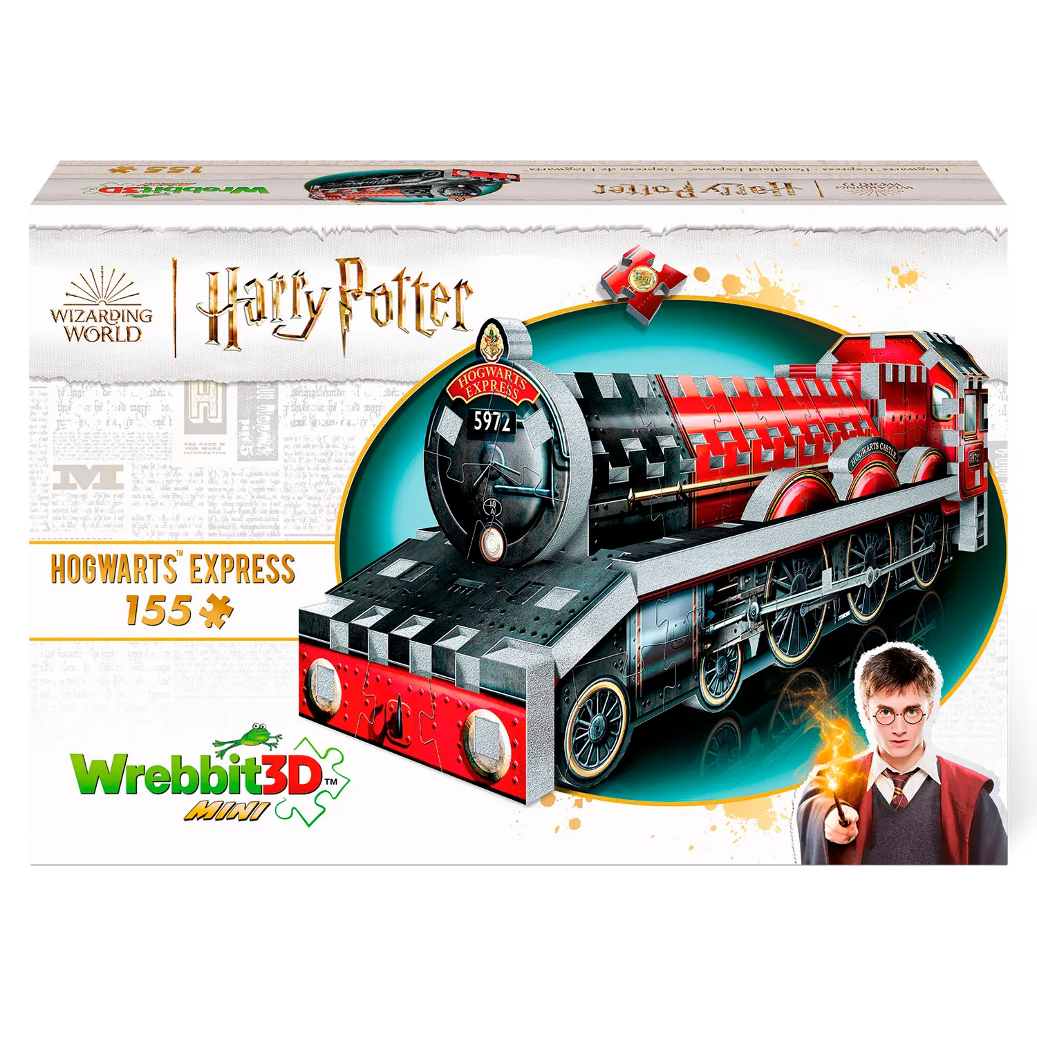 Hogwarts Express Mini Harry Potter/Hogwarts Express Train 155 pcs. 3D-Puzzle-Wrebbit-3D Puzzles