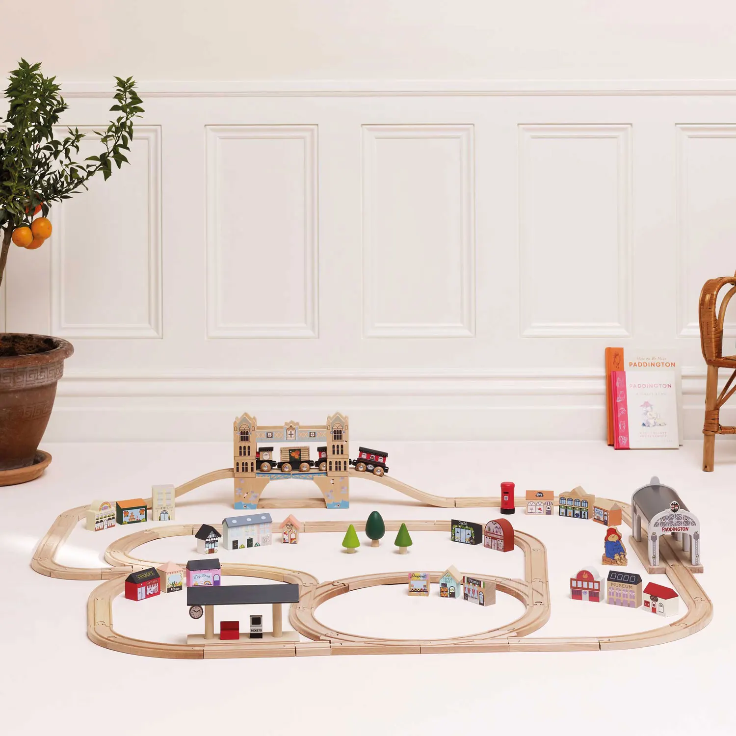 Paddington Wooden Train Set