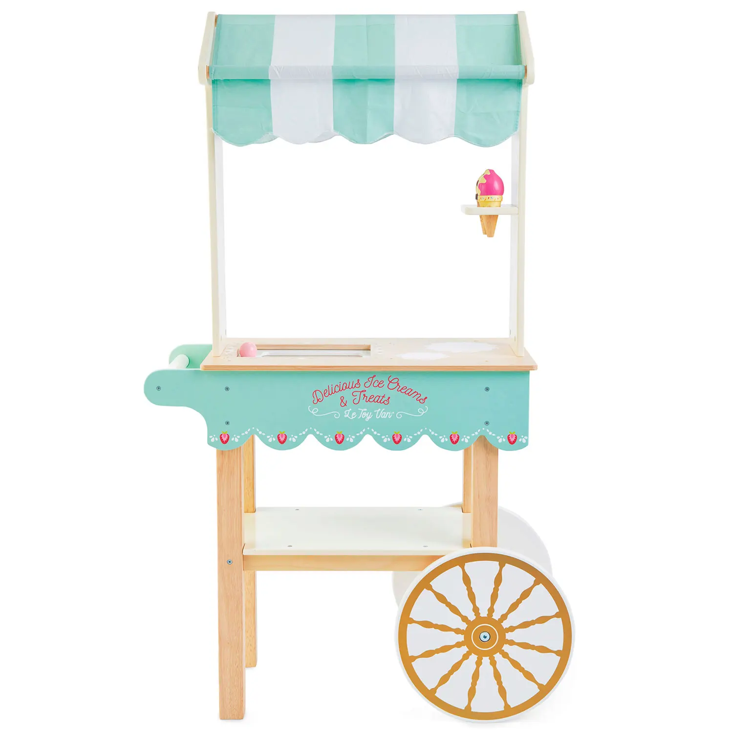Eiscremewagen / Ice Cream Trolley Market Stall-Le Toy Van (LTV)