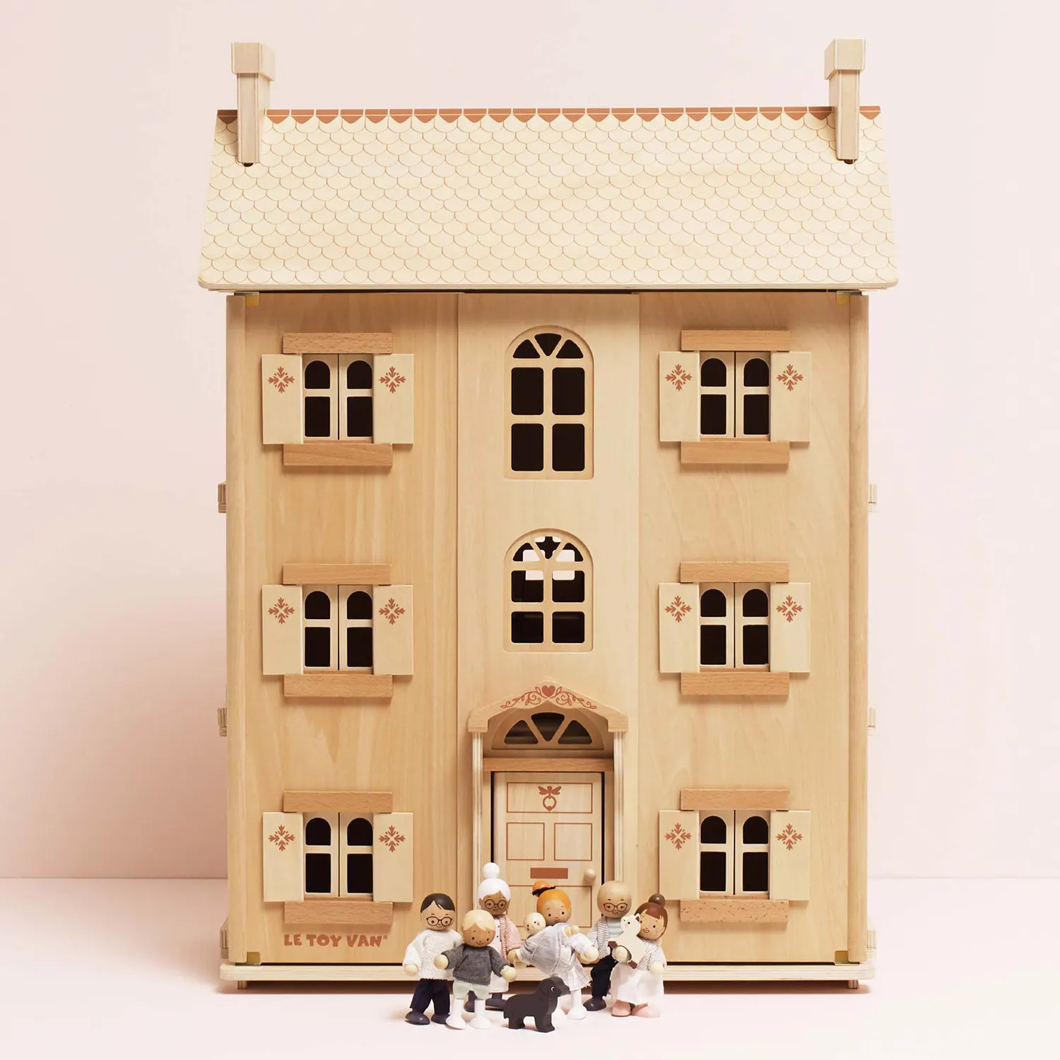 Puppenhaus Natur / Natural Wood Doll House-Le Toy Van (LTV)