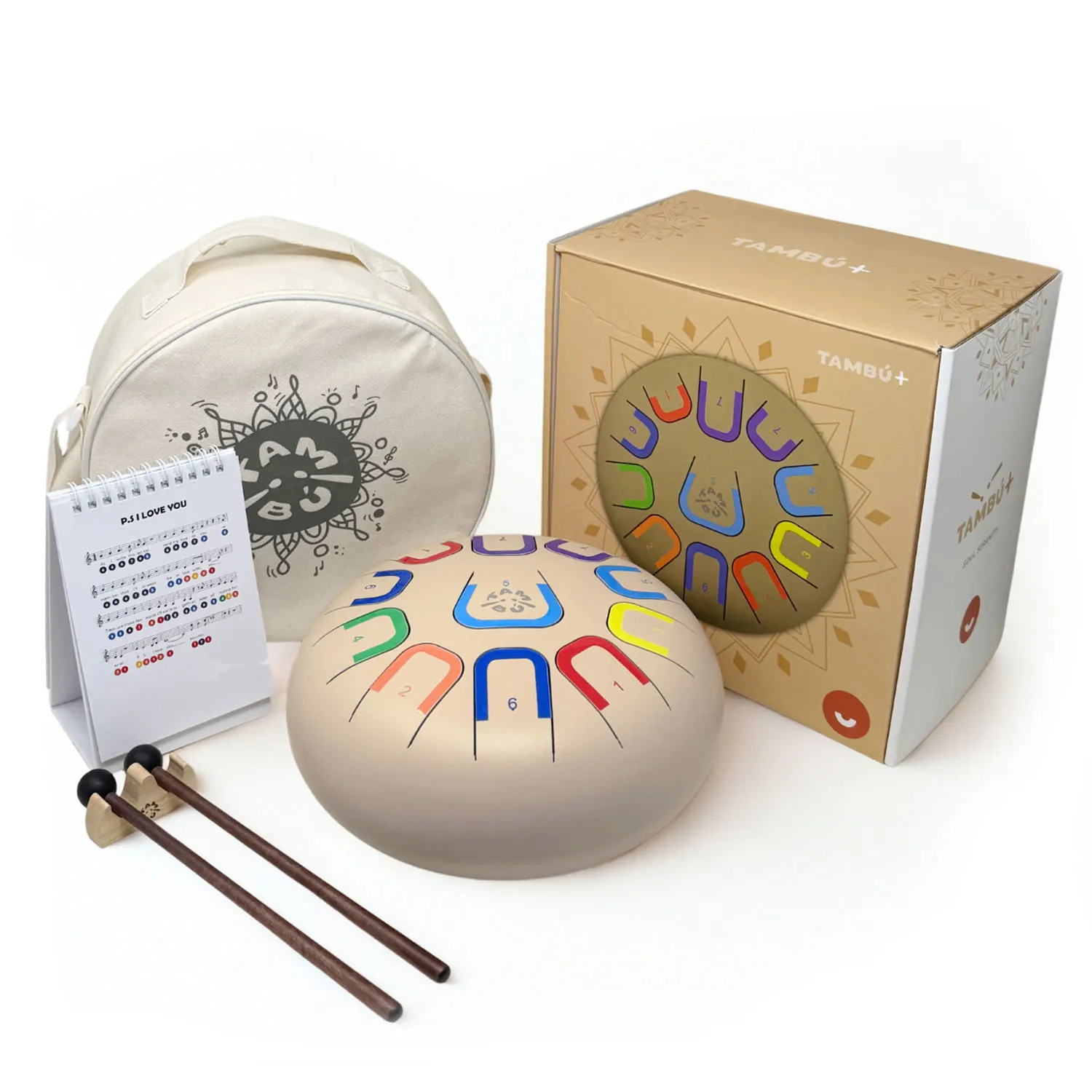 Tambu+ 10"/25 cm - Soul Serenity (Cream)
