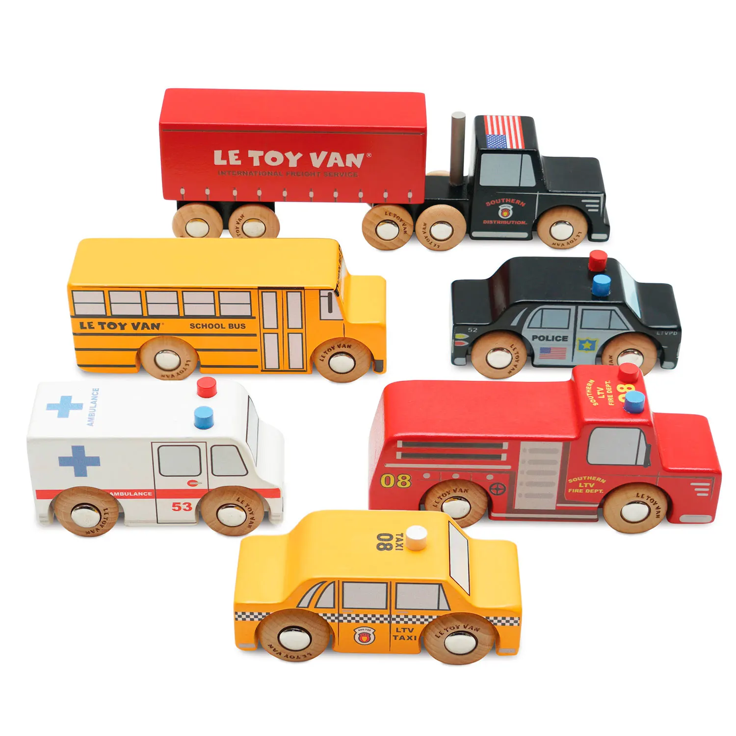New York Auto Set / New York Toy Car Set-Le Toy Van (LTV)