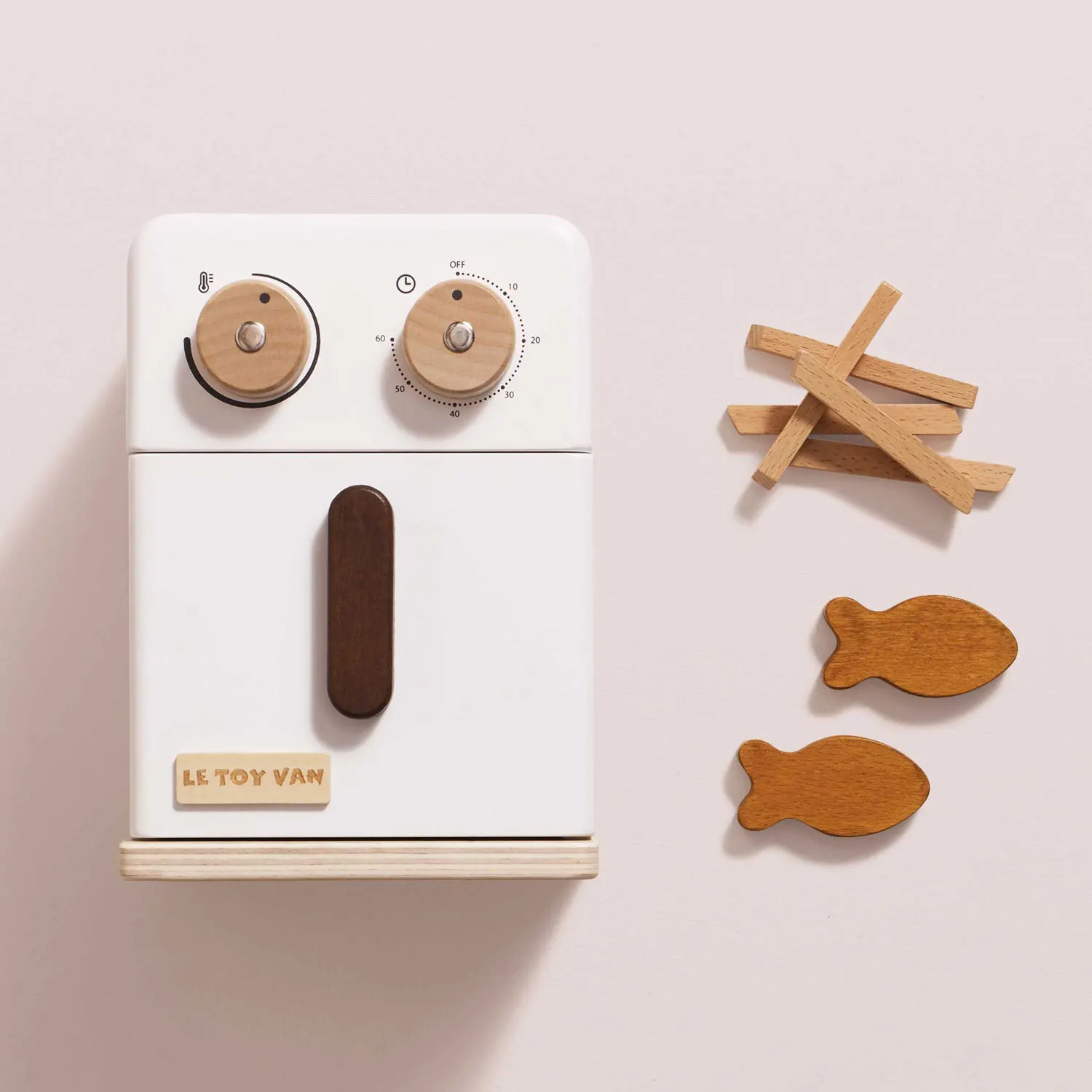 Heißluftfritteuse & Spielzeuglebensmittel / Air Fryer & Playfood-Le Toy Van (LTV)