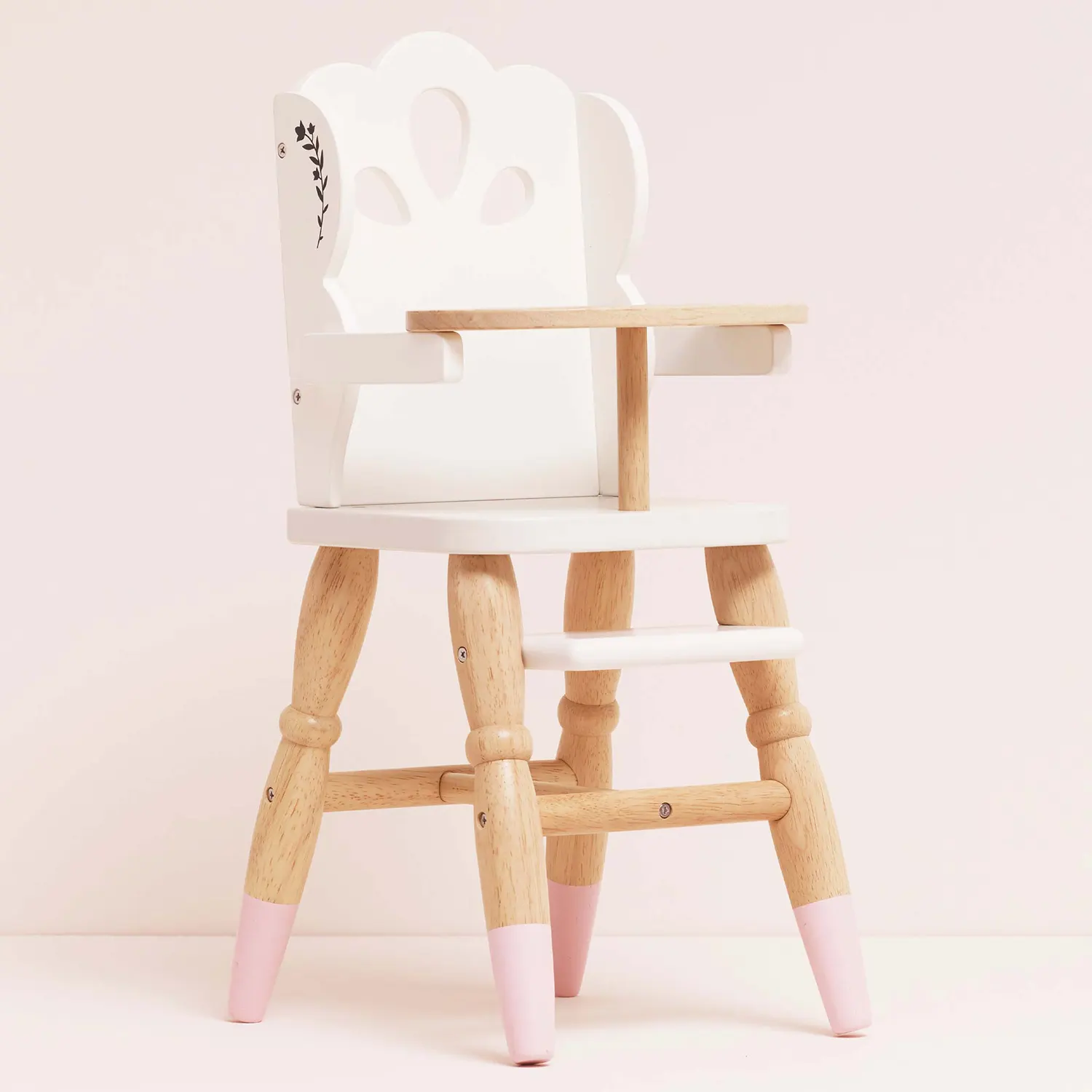 Dolls Wooden High Chair (New Look)-Le Toy Van (LTV)