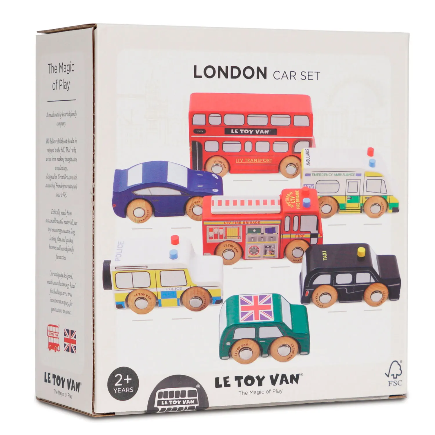 London Auto Set / London Toy Car Set-Le Toy Van (LTV)