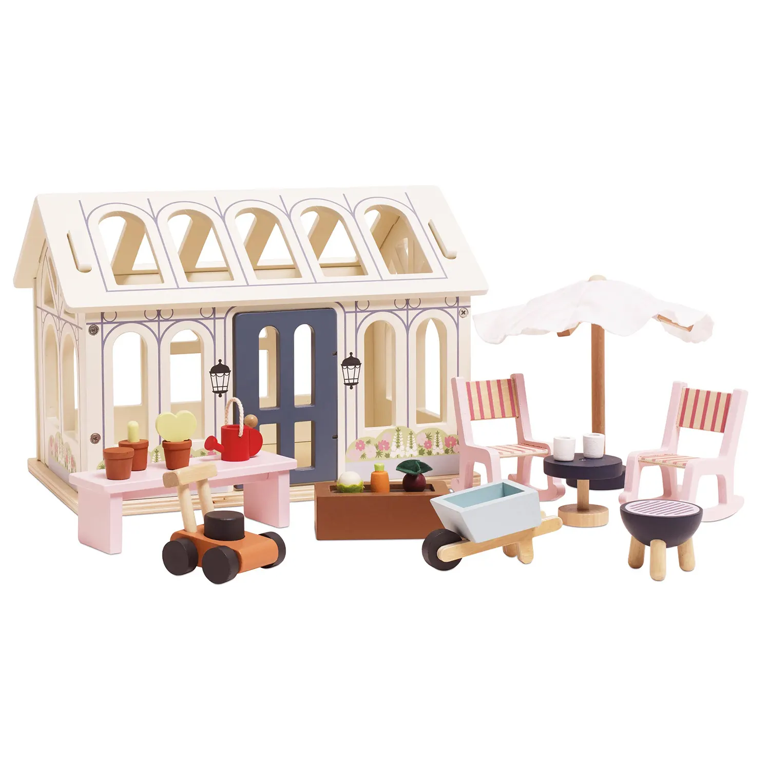 Spielset Wintergarten für Puppenhaus / Dolls House Conservatory Playset-Le Toy Van (LTV)