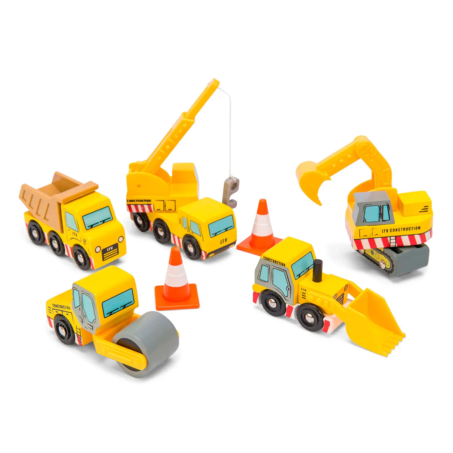 Baufahrzeuge / Construction Set, 2022-Le Toy Van (LTV)