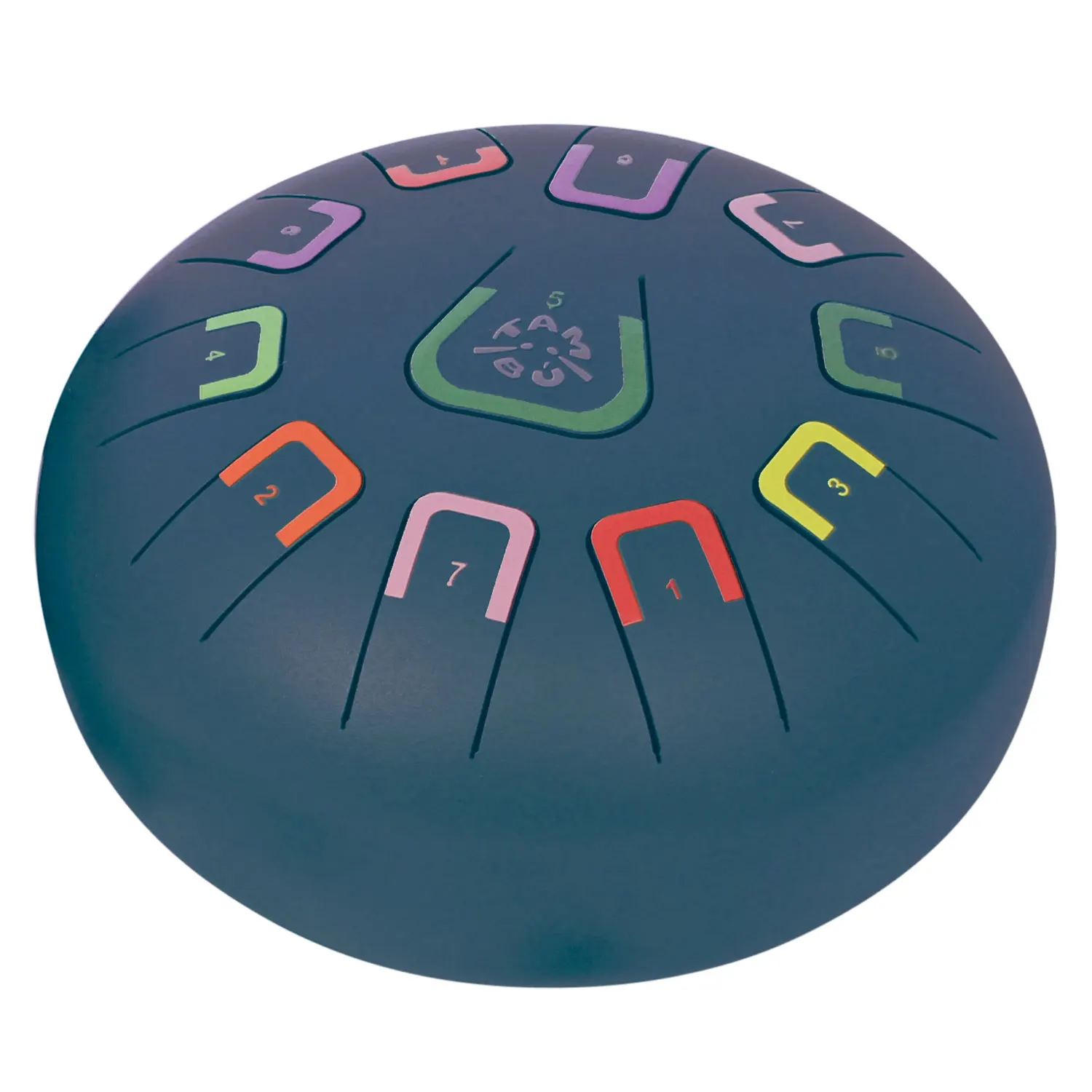 Tambu Steel Drum - Deep Space (Matt Anthrazit)-JuegaConmigo