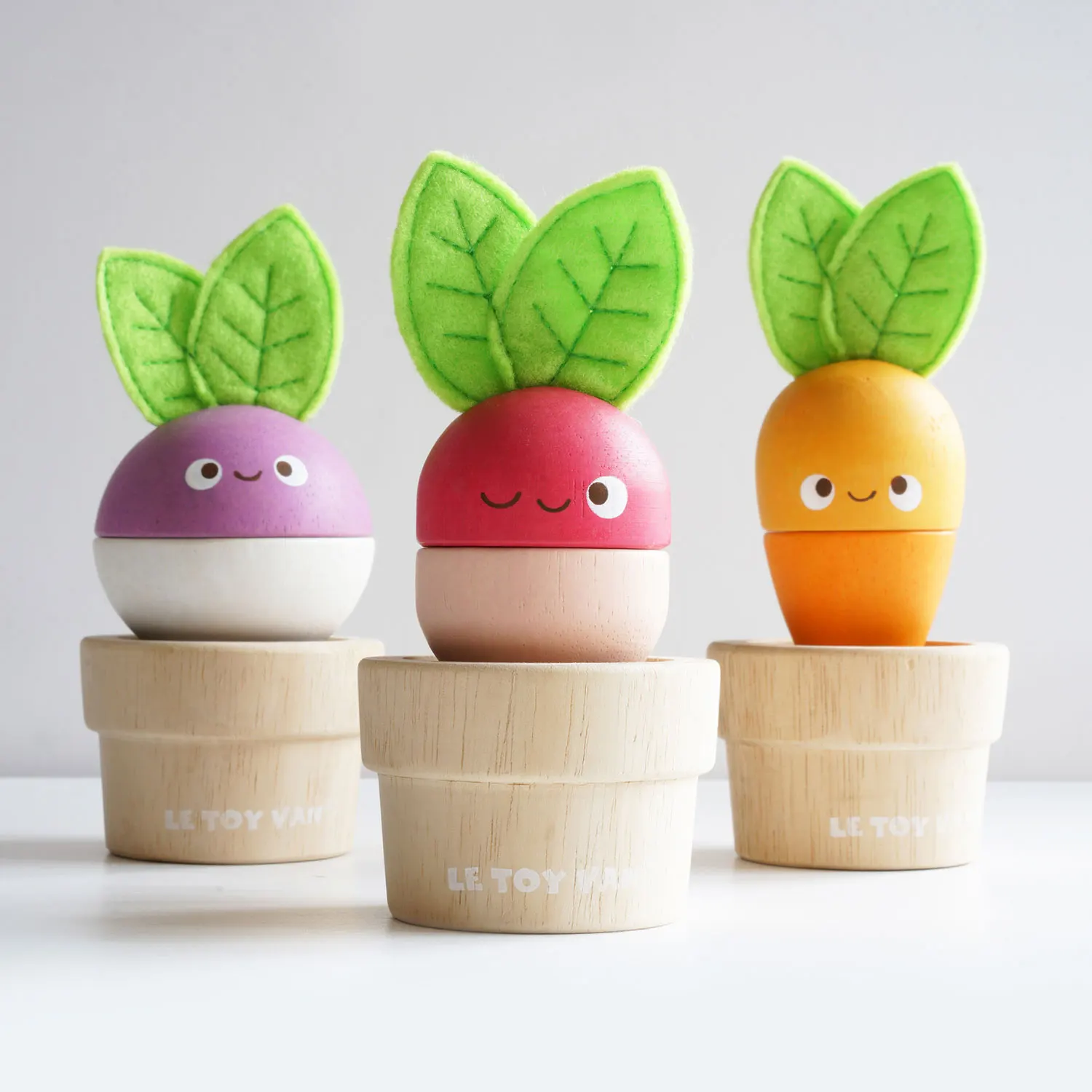 Stacking Veggies / Stacking Wooden Veggies-Le Toy Van (LTV)