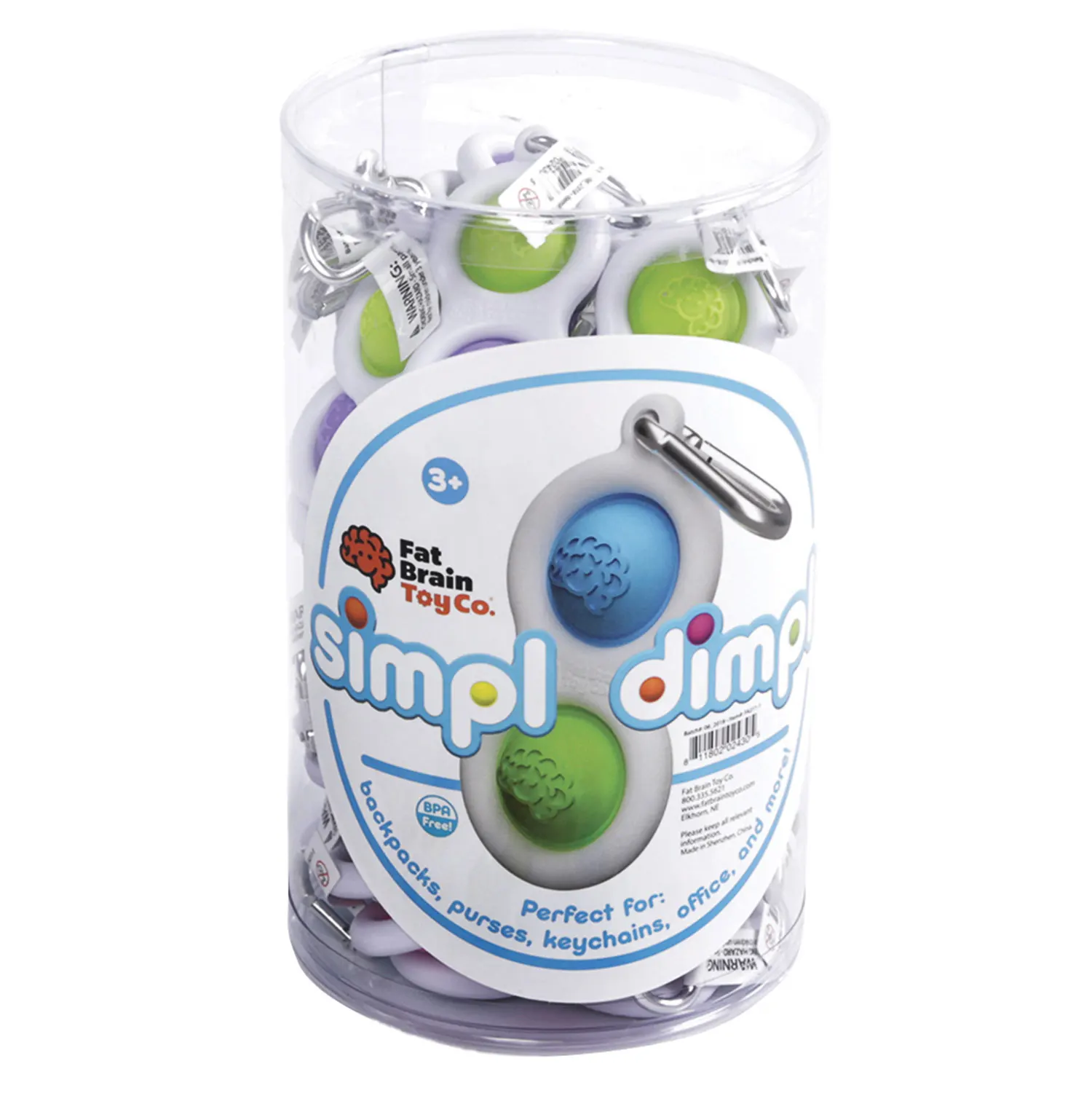 Simple Dimpl Greifling (Schlüsselanhänger)-TOMY