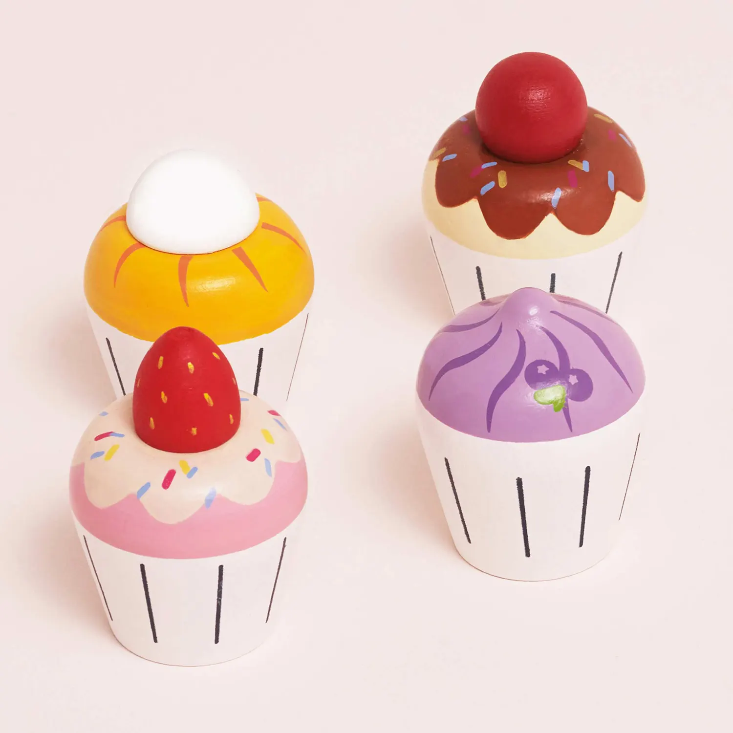 Cupcakes Play Food Set (New Look)-Le Toy Van (LTV)