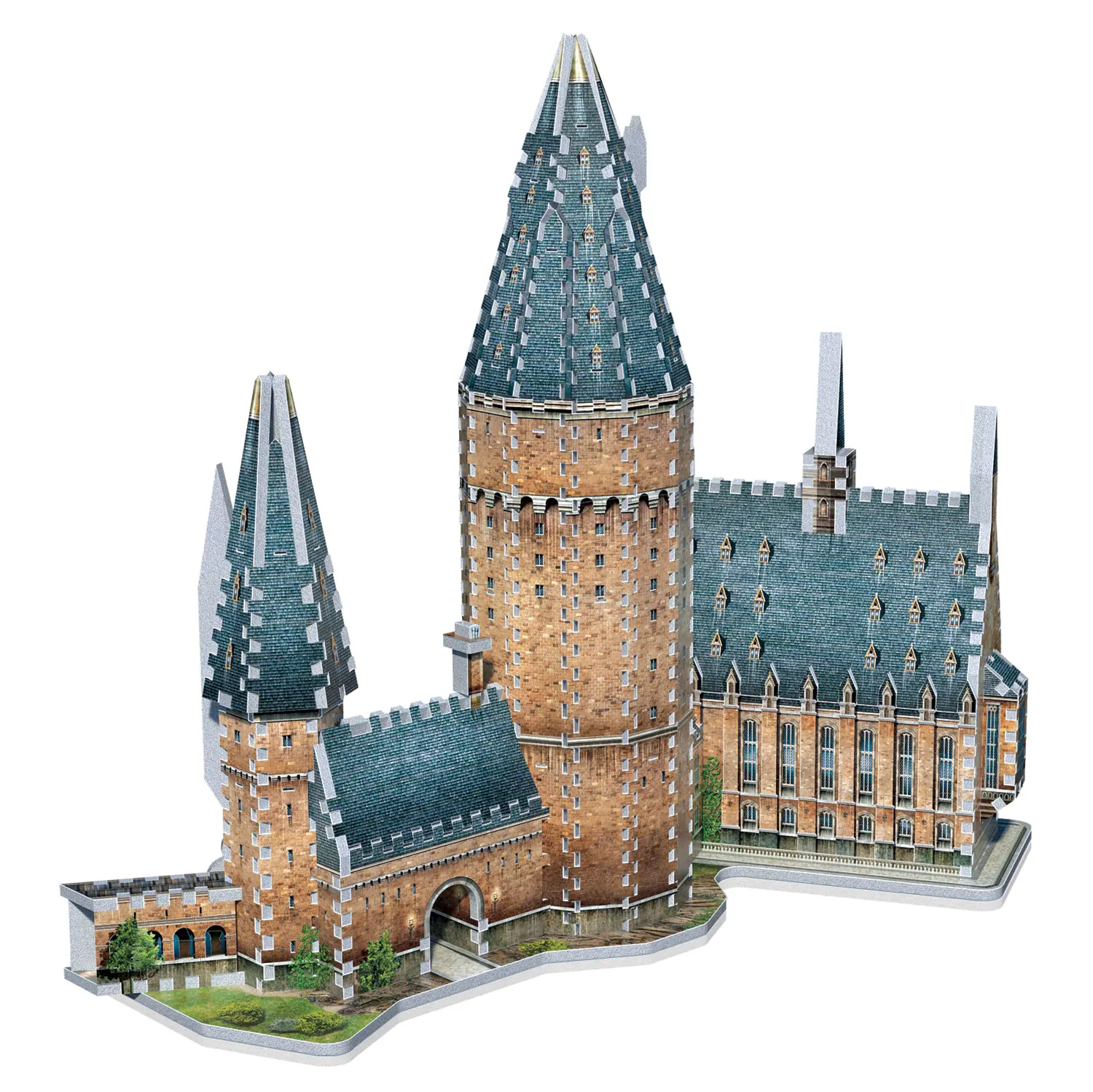 Hogwarts Große Halle Harry Potter / Hogwarts Great Hall 850 pcs 3D-Puzzle-Wrebbit-3D Puzzles