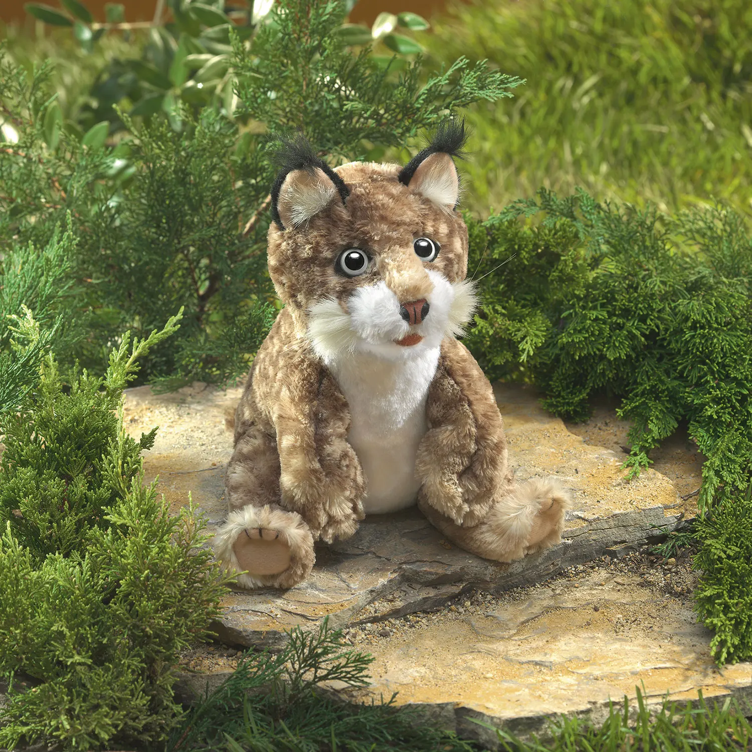 Luchsbaby / Bobcat Kitten-Folkmanis® Puppets