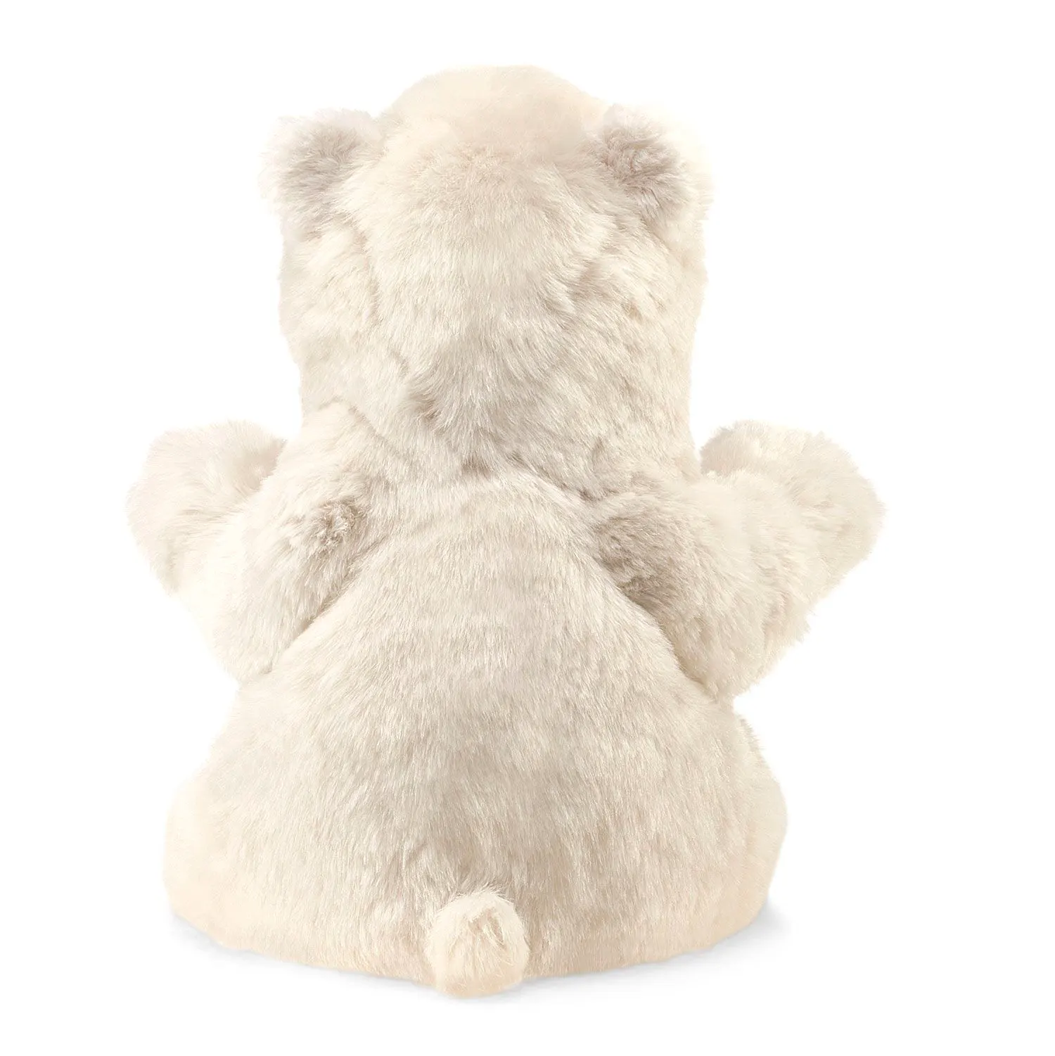 Eisbär sitzend / Sitting Polar Bear-Folkmanis® Puppets