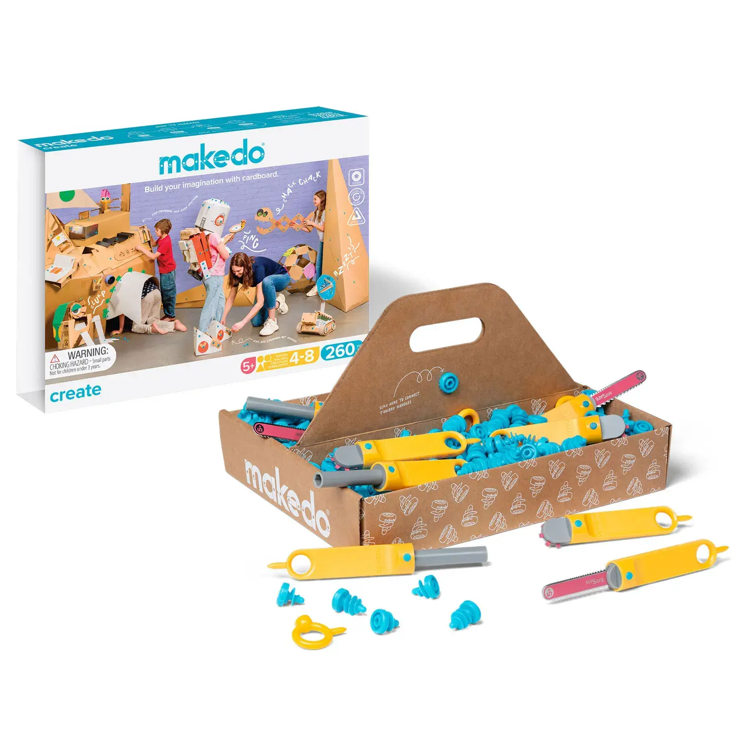 Makedo - Create Kit - Kartonbau Werkzeugset